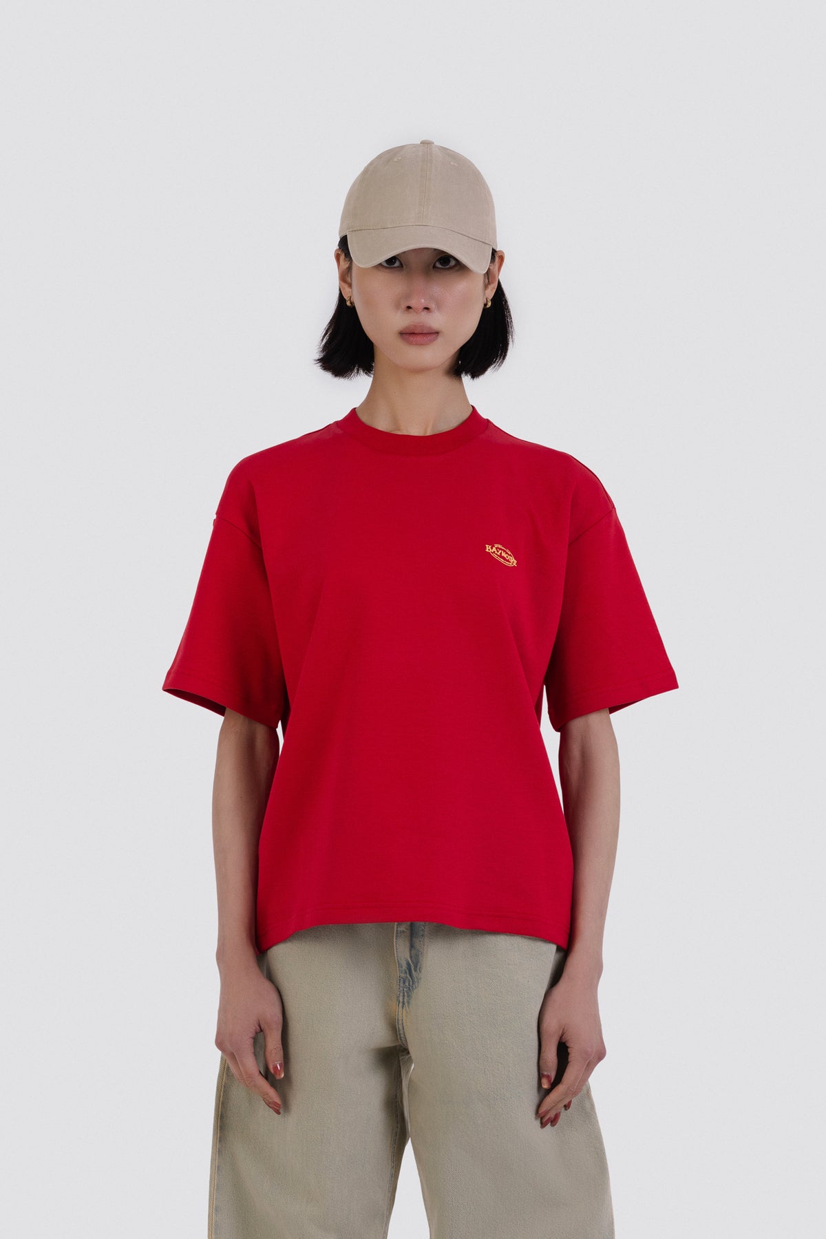 04X Oversized Red Not Everywhere T-Shirt