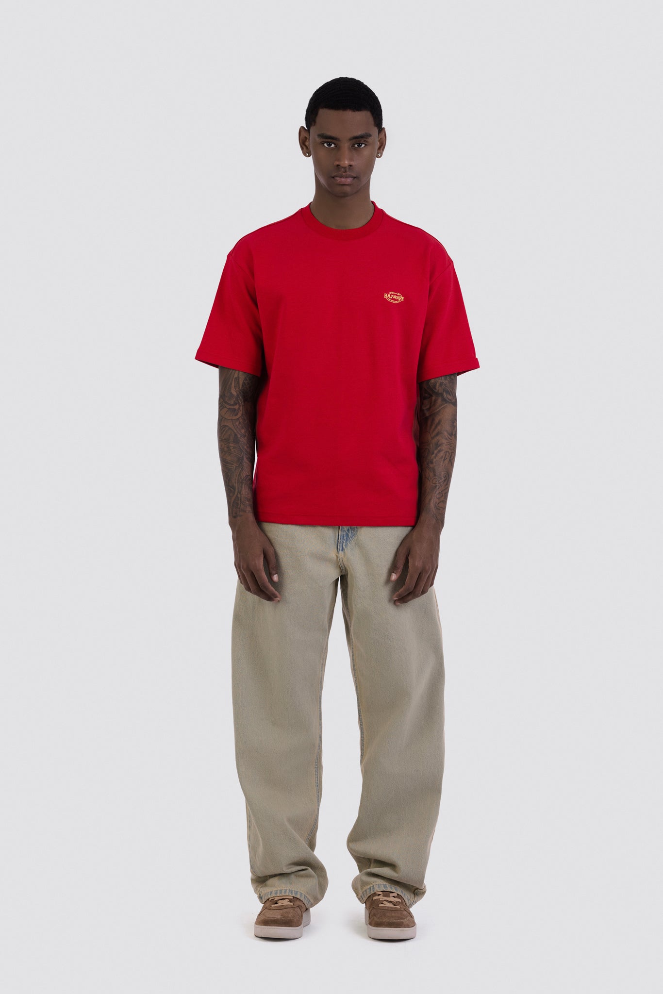 04X Oversized Red Not Everywhere T-Shirt