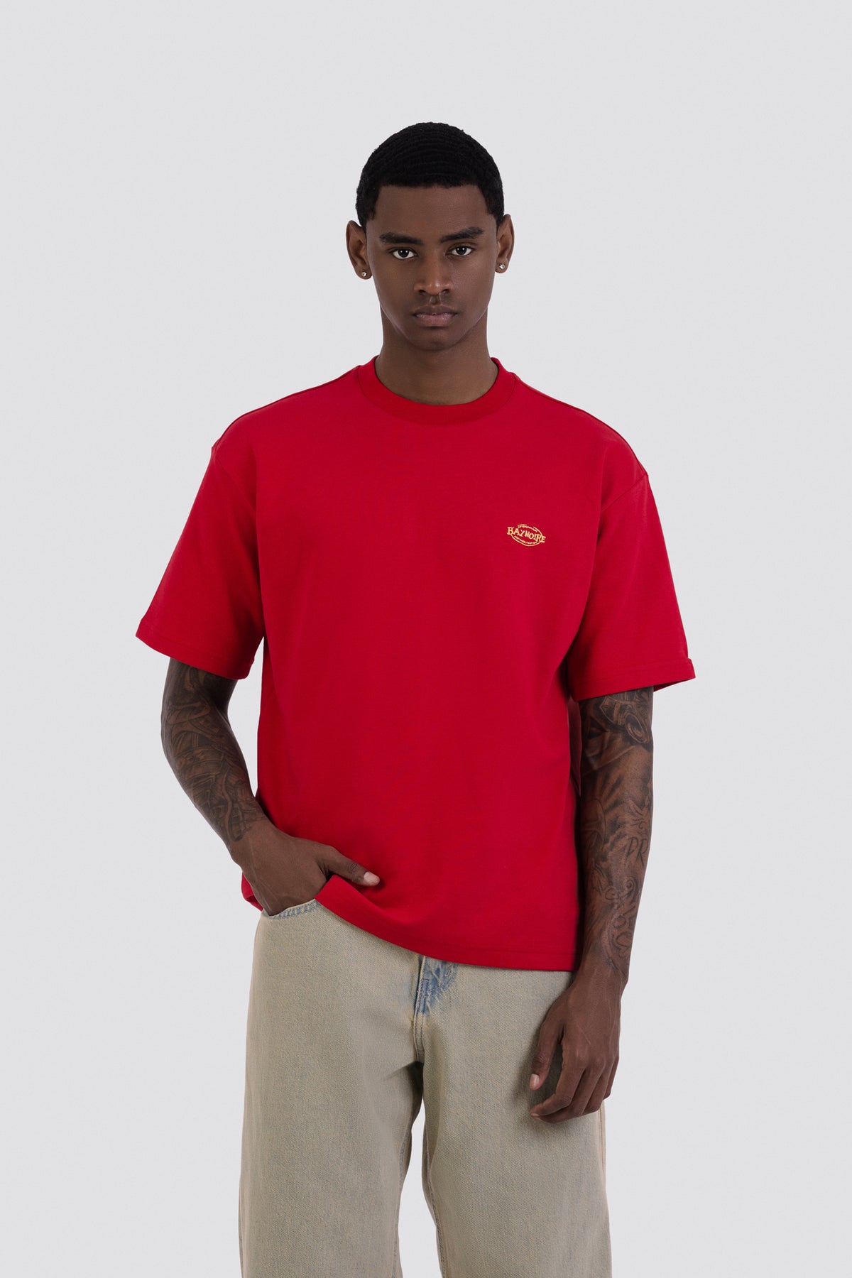 04X Oversized Red Not Everywhere T-Shirt