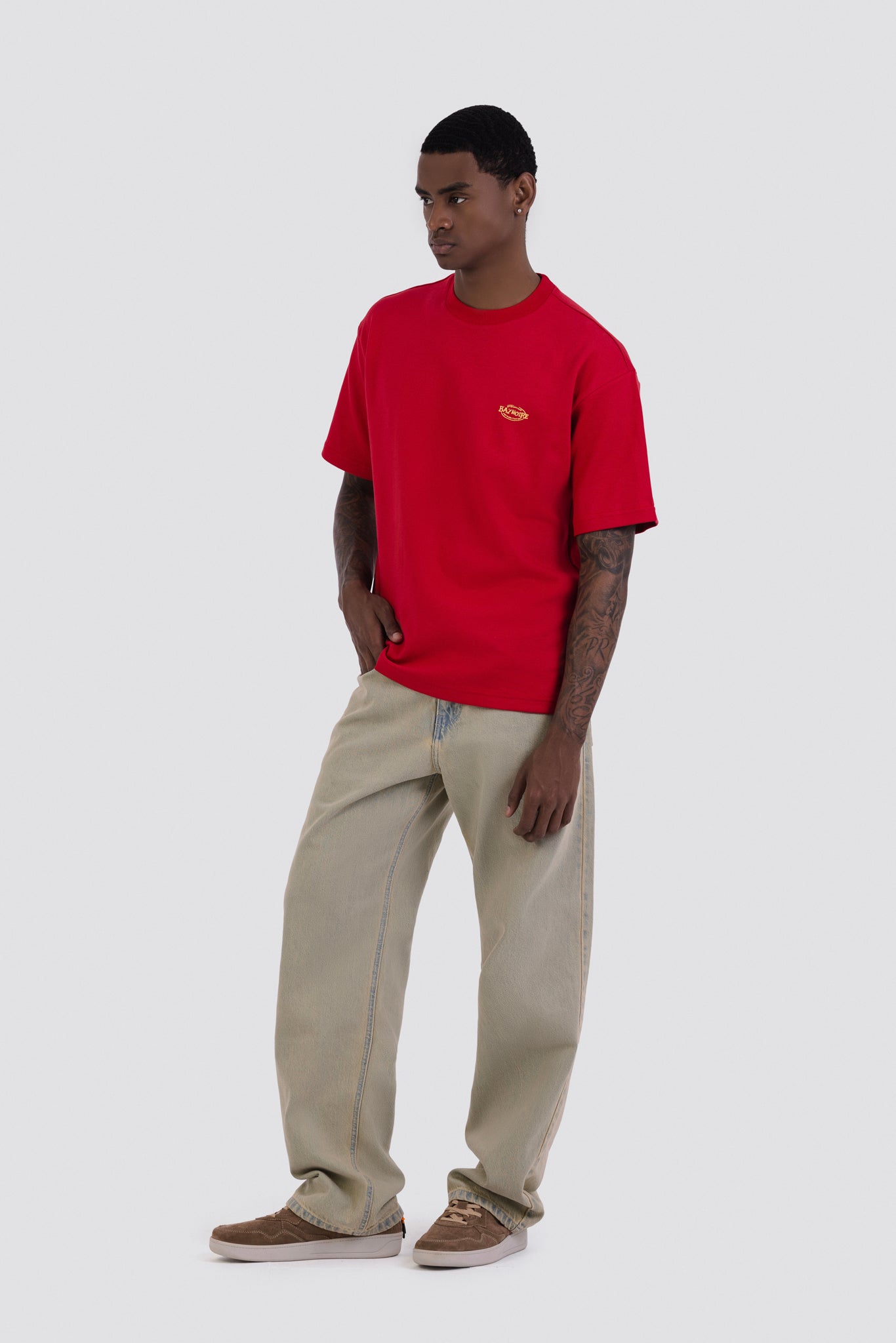 04X Oversized Red Not Everywhere T-Shirt