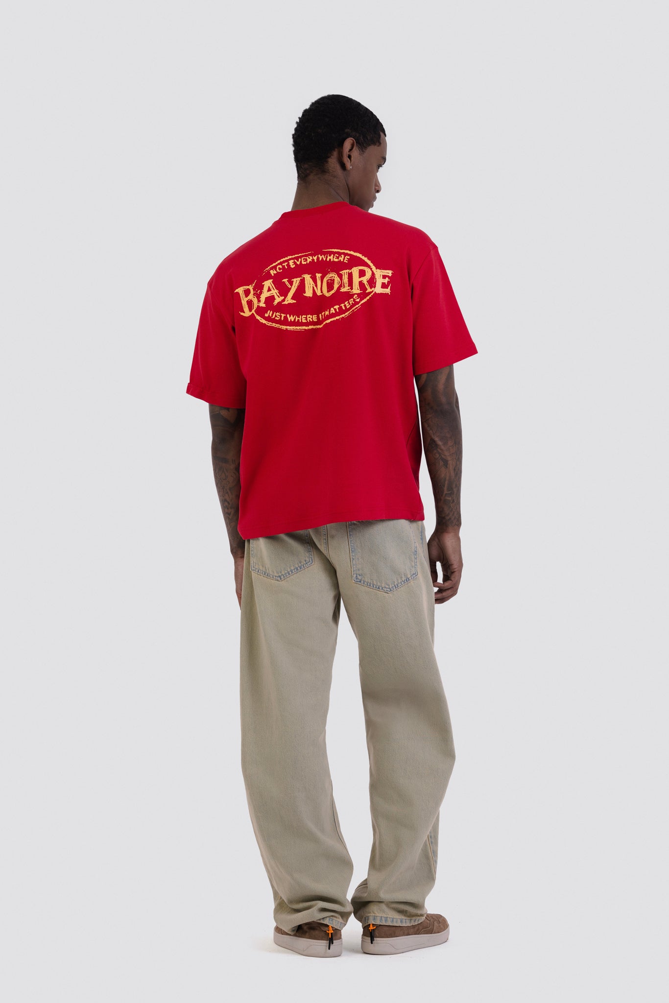 04X Oversized Red Not Everywhere T-Shirt