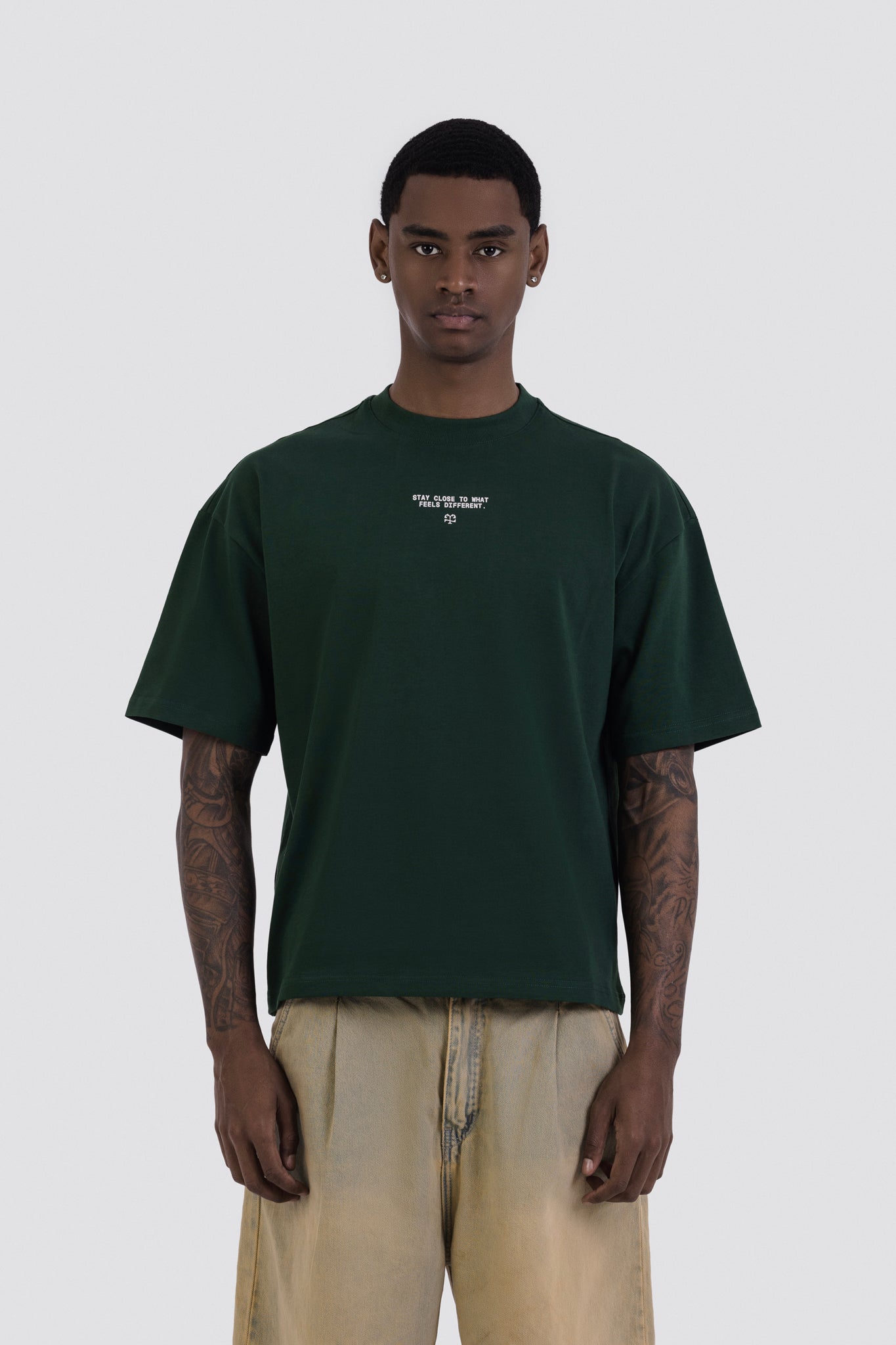 04X Oversized Stay Close Forest T-Shirt