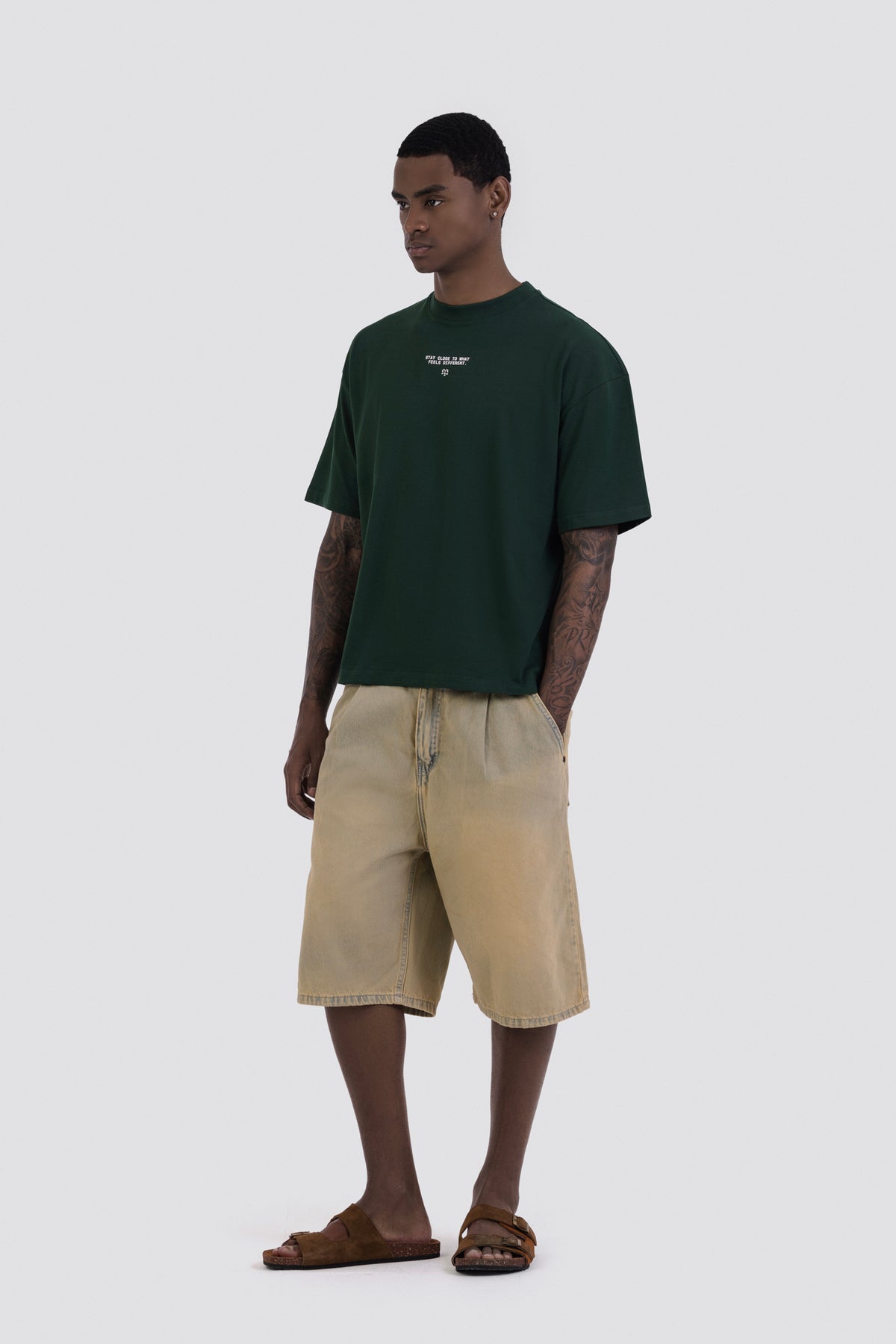 04X Oversized Stay Close Forest T-Shirt