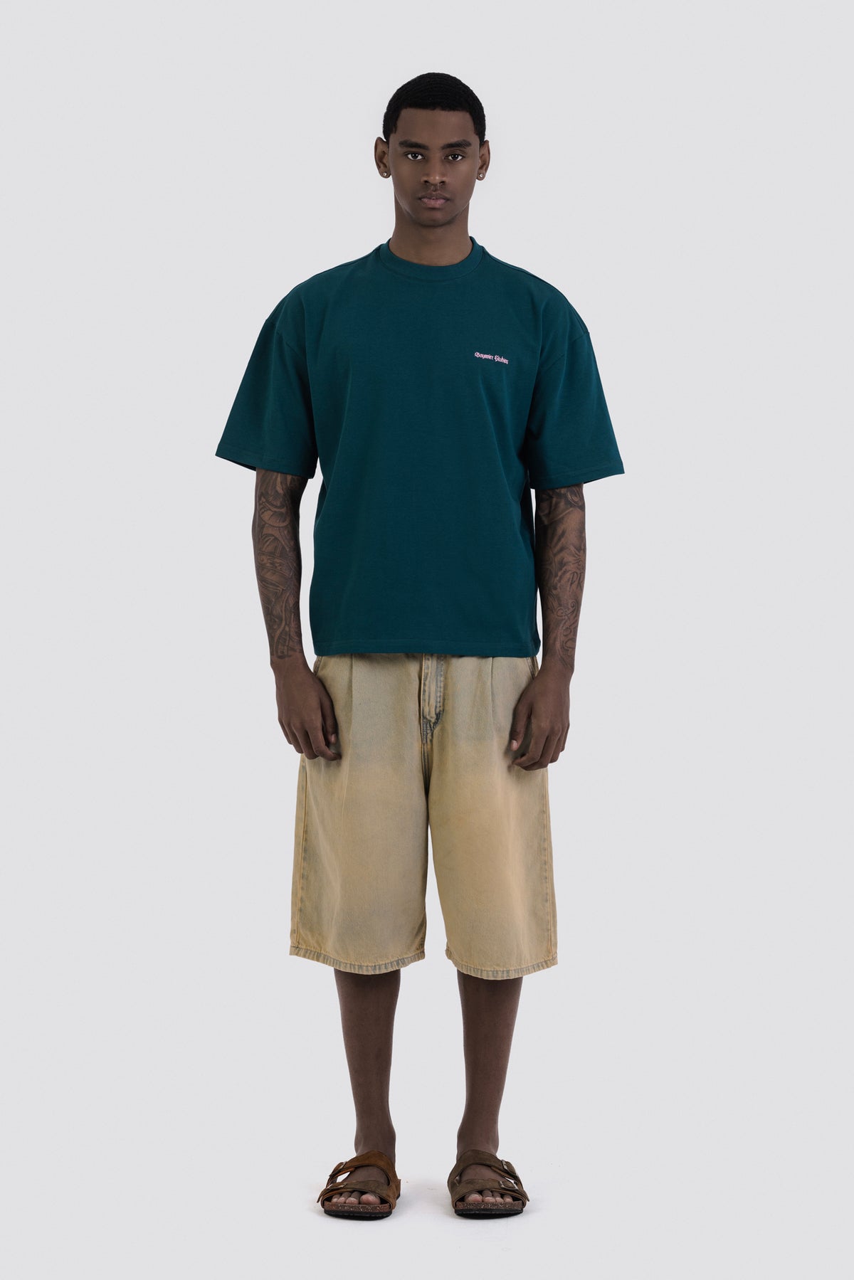 04X Oversized Medieval BYN Teal T-Shirt