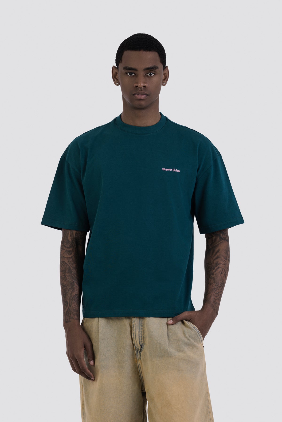 04X Oversized Medieval BYN Teal T-Shirt