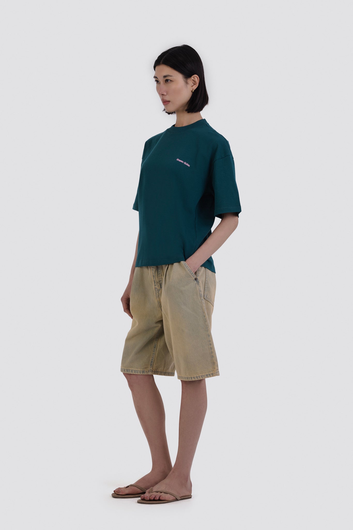 04X Oversized Medieval BYN Teal T-Shirt