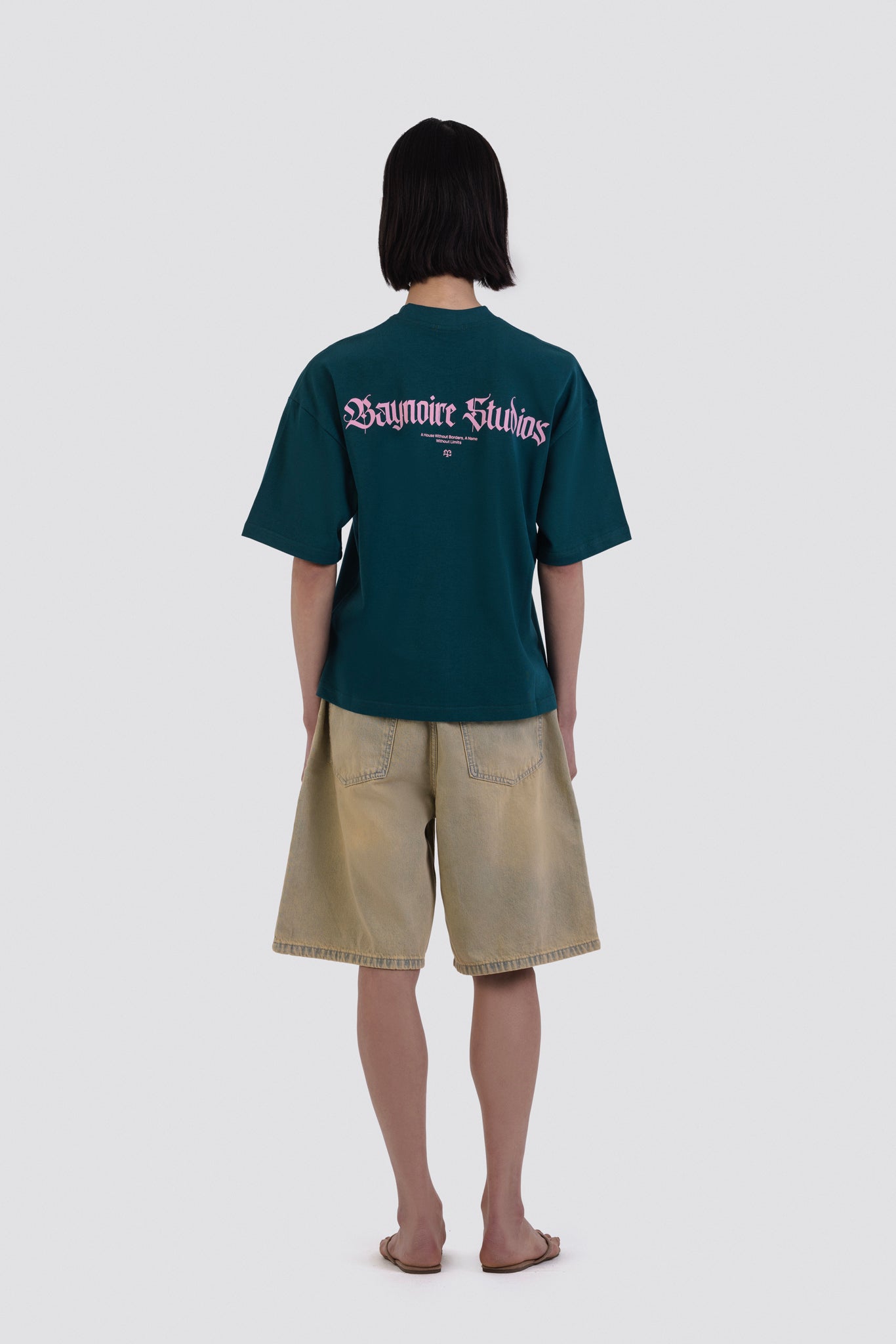 04X Oversized Medieval BYN Teal T-Shirt