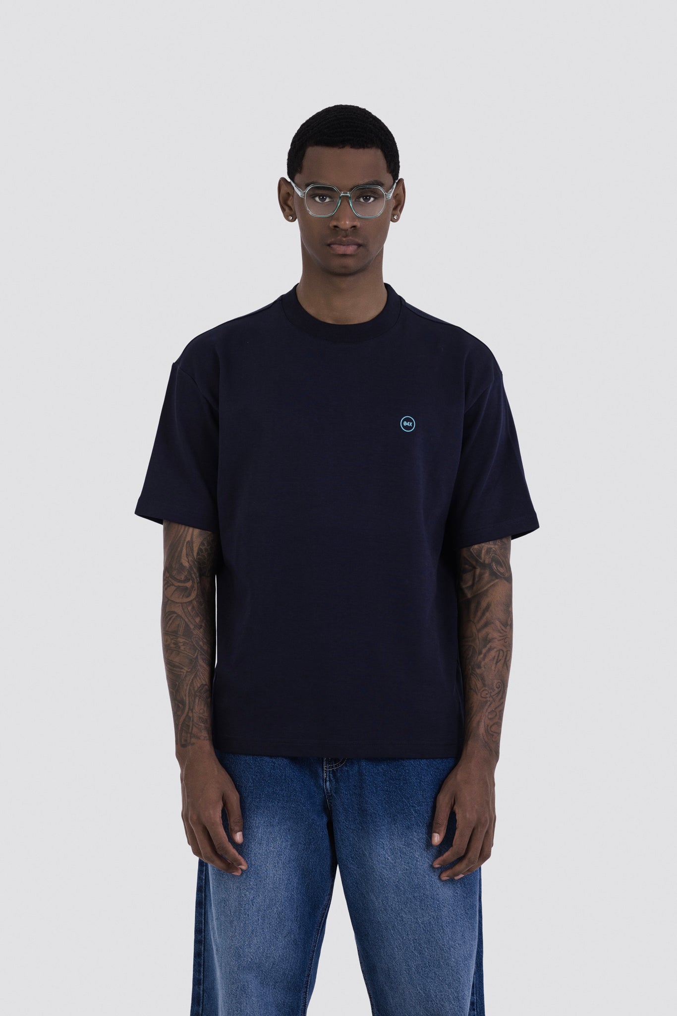 04X Oversized Navy EPCXV T-Shirt