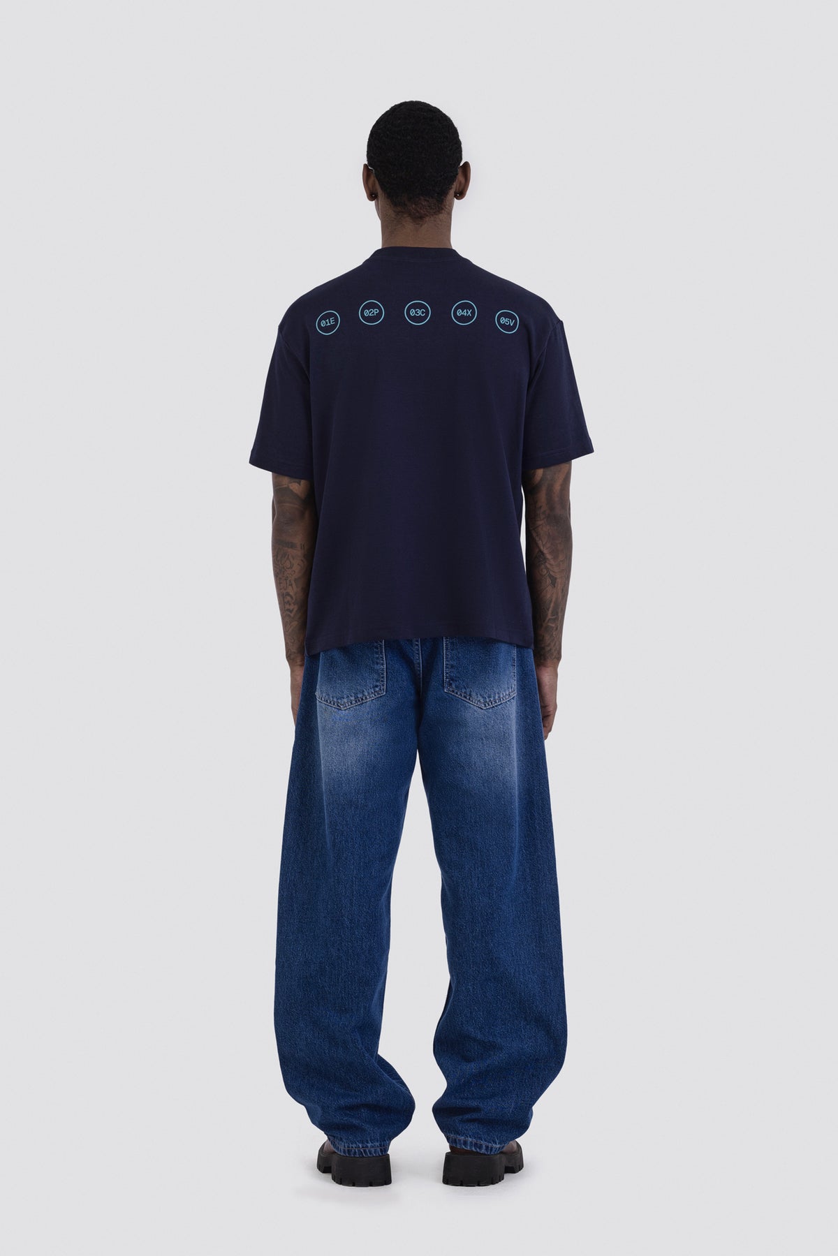 04X Oversized Navy EPCXV T-Shirt