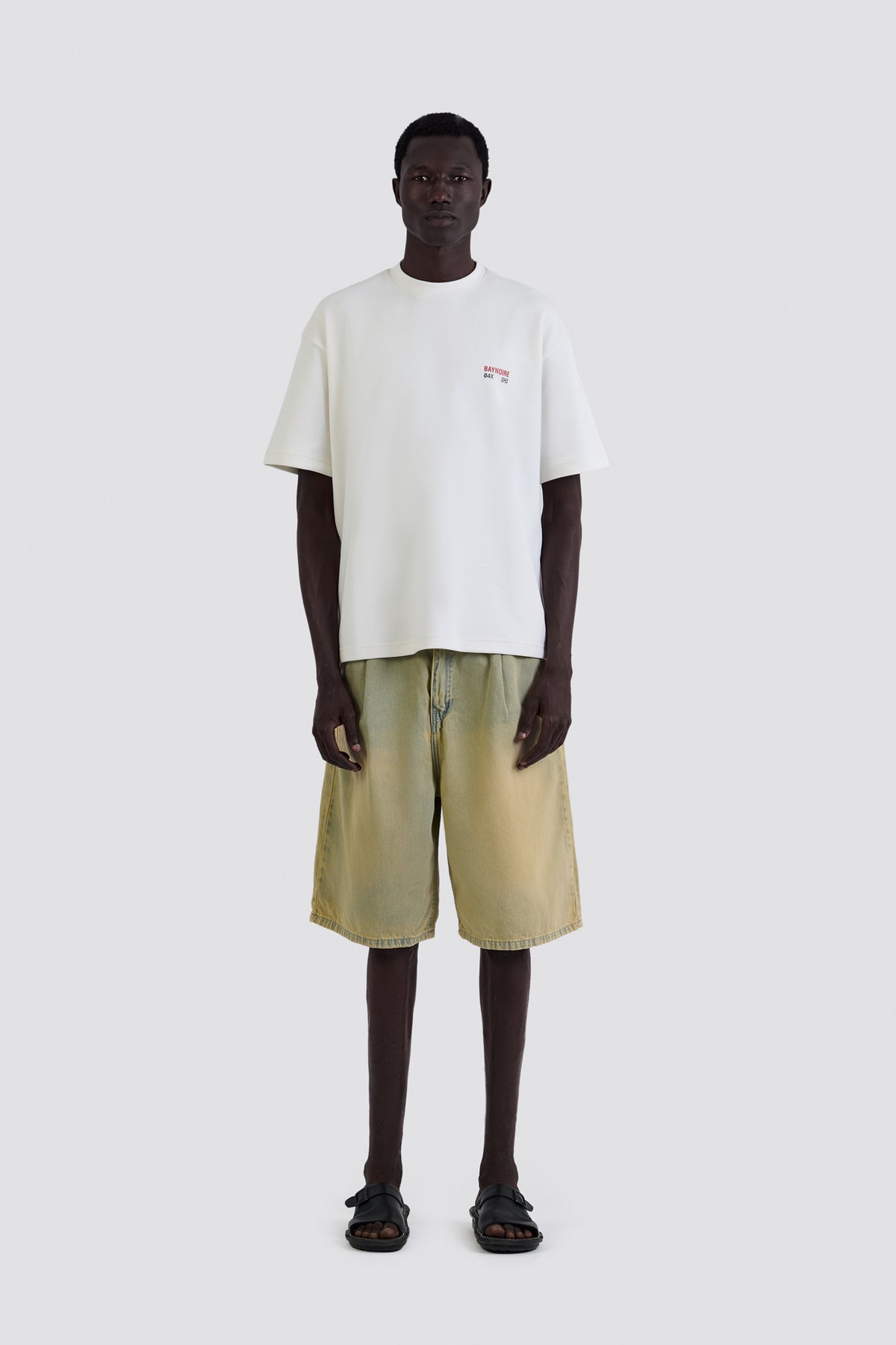 04X Oversized White Stories T-Shirt