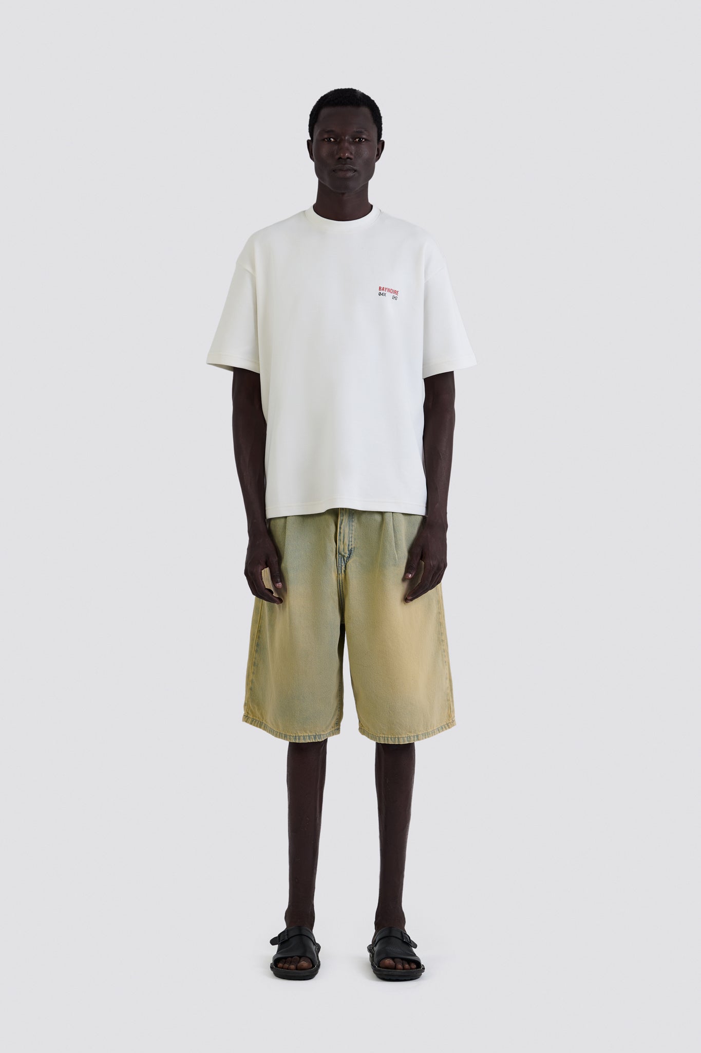 04X Oversized White Stories T-Shirt