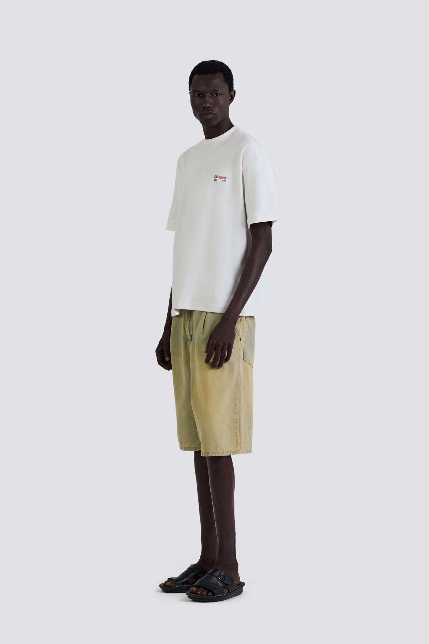 04X Oversized White Stories T-Shirt