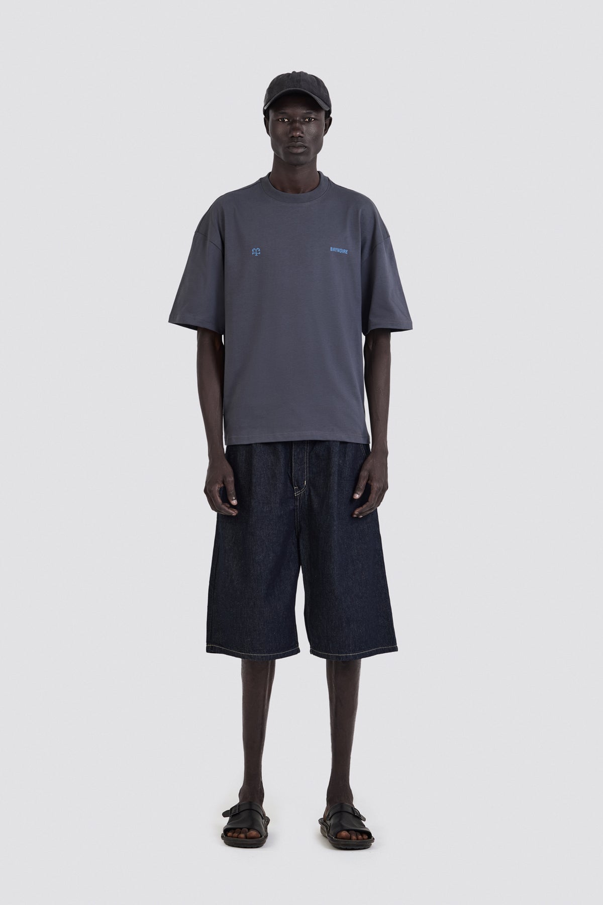 04X Oversized Some Where Anchor T-Shirt