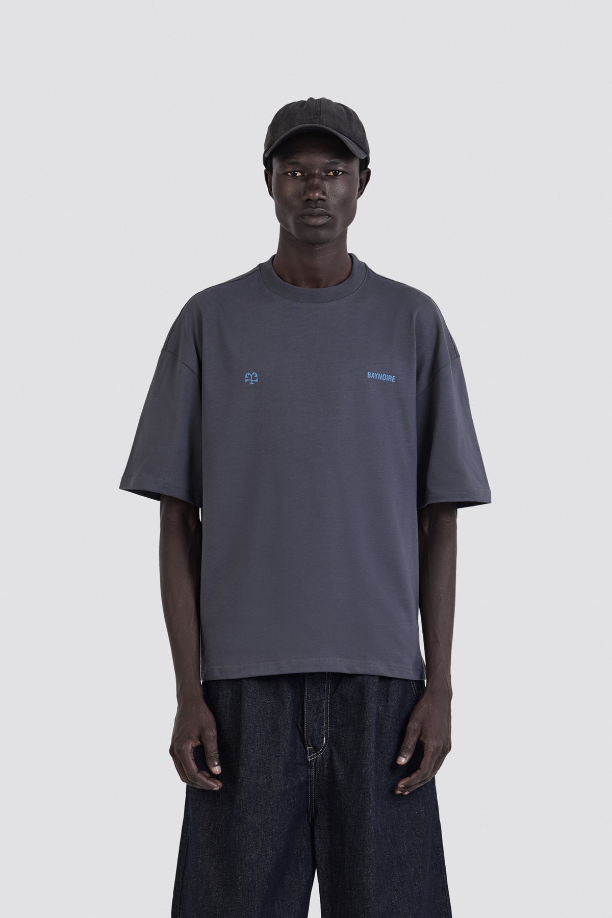04X Oversized Some Where Anchor T-Shirt