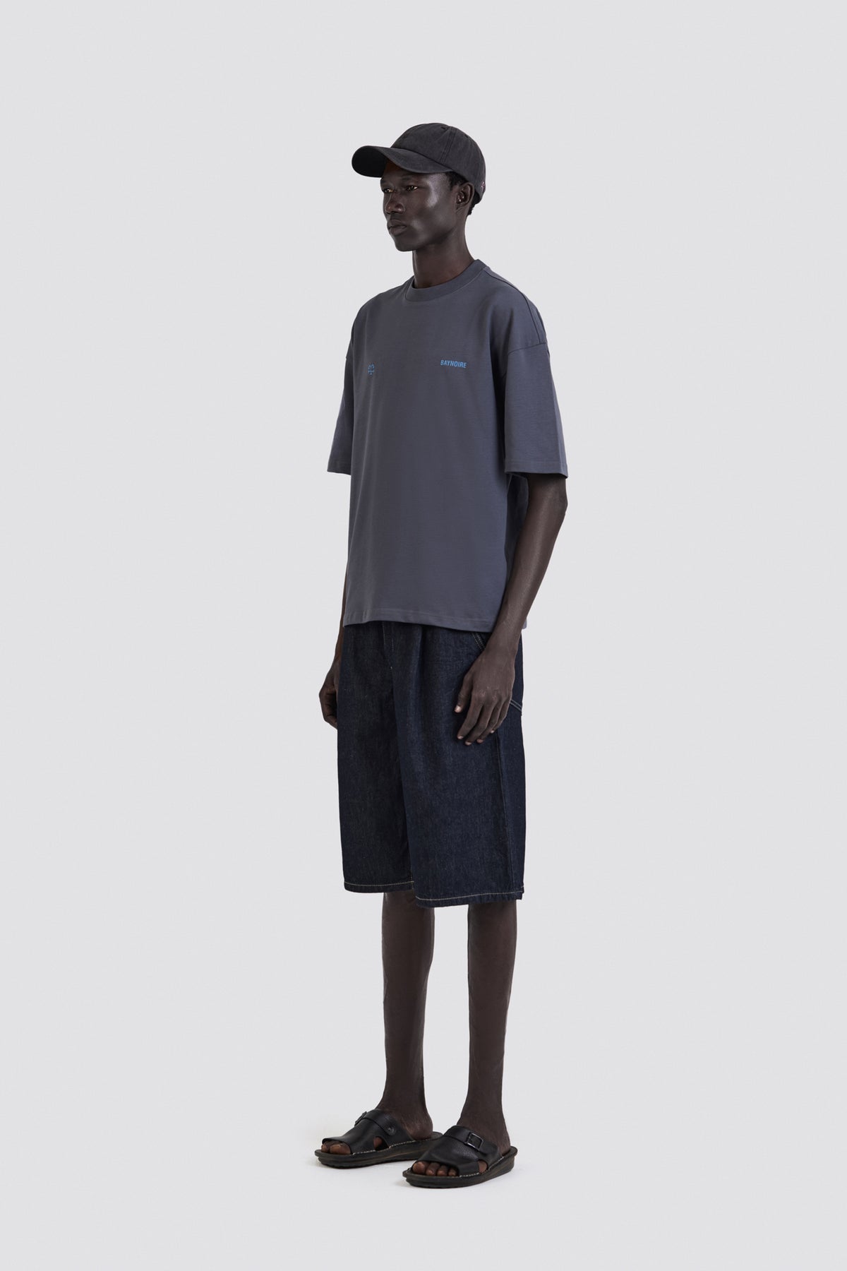 04X Oversized Some Where Anchor T-Shirt