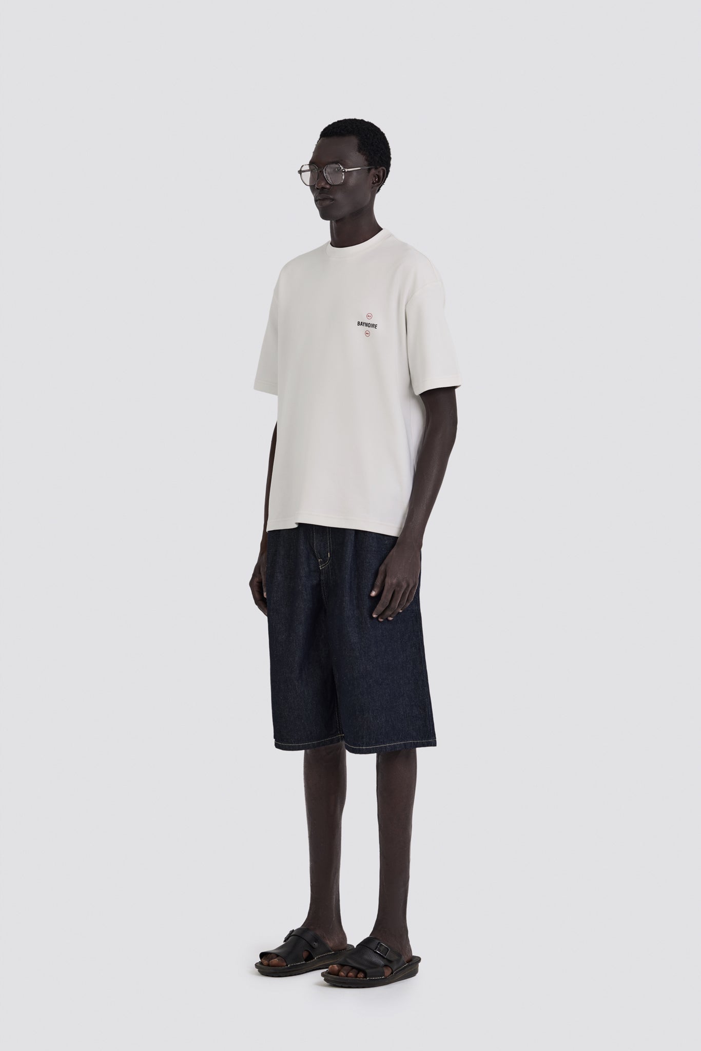 04X Oversized White Baynoire 01E/04X T-Shirt