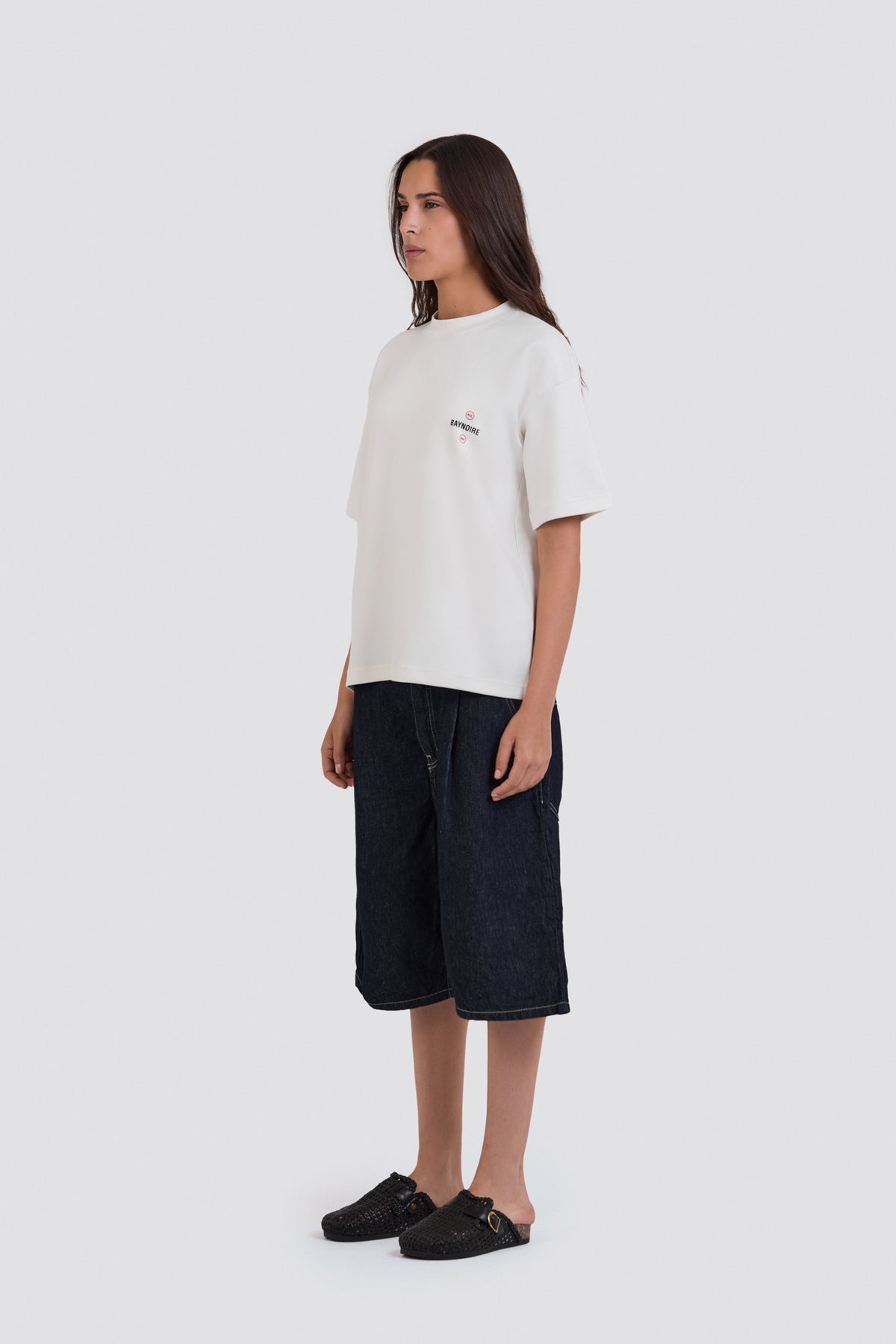 04X Oversized White Baynoire 01E/04X T-Shirt