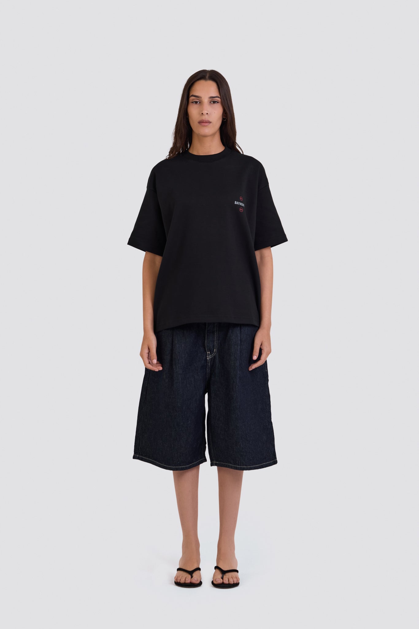 04X Oversized Black Baynoire 01E/04X T-Shirt