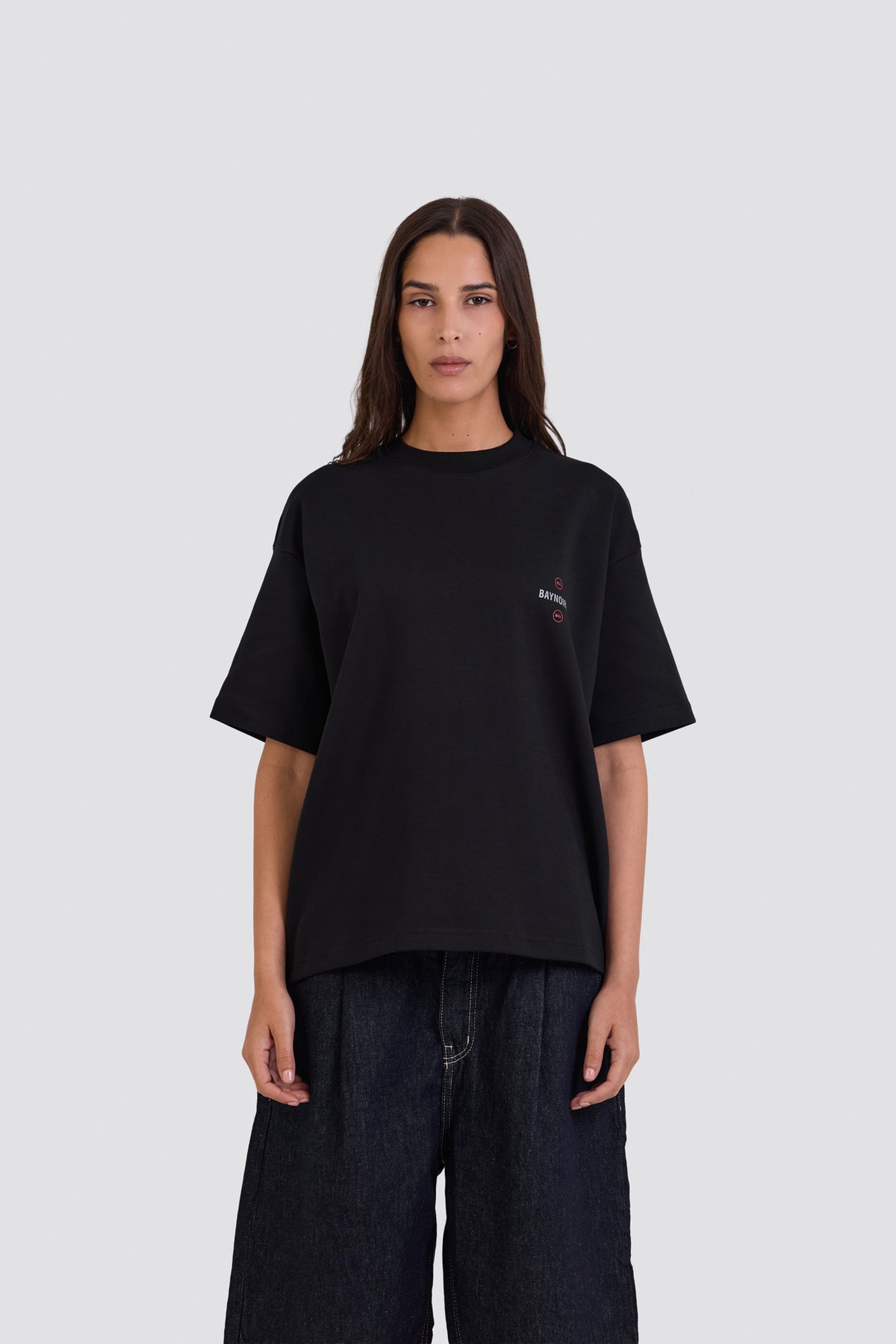 04X Oversized Black Baynoire 01E/04X T-Shirt