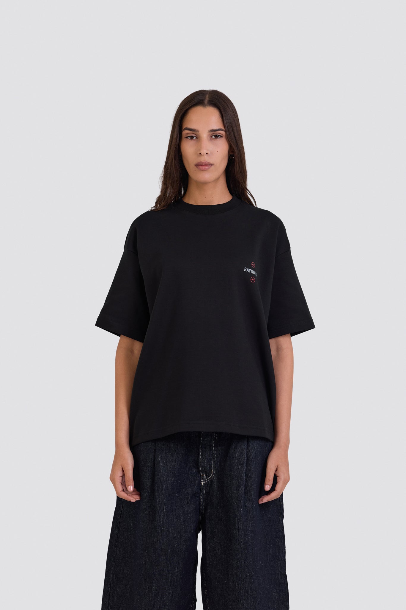 04X Oversized Black Baynoire 01E/04X T-Shirt