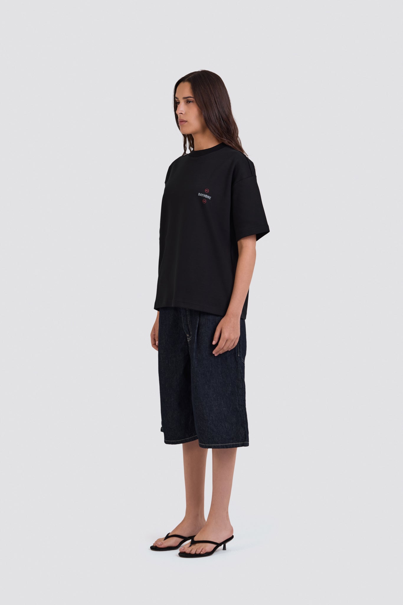 04X Oversized Black Baynoire 01E/04X T-Shirt