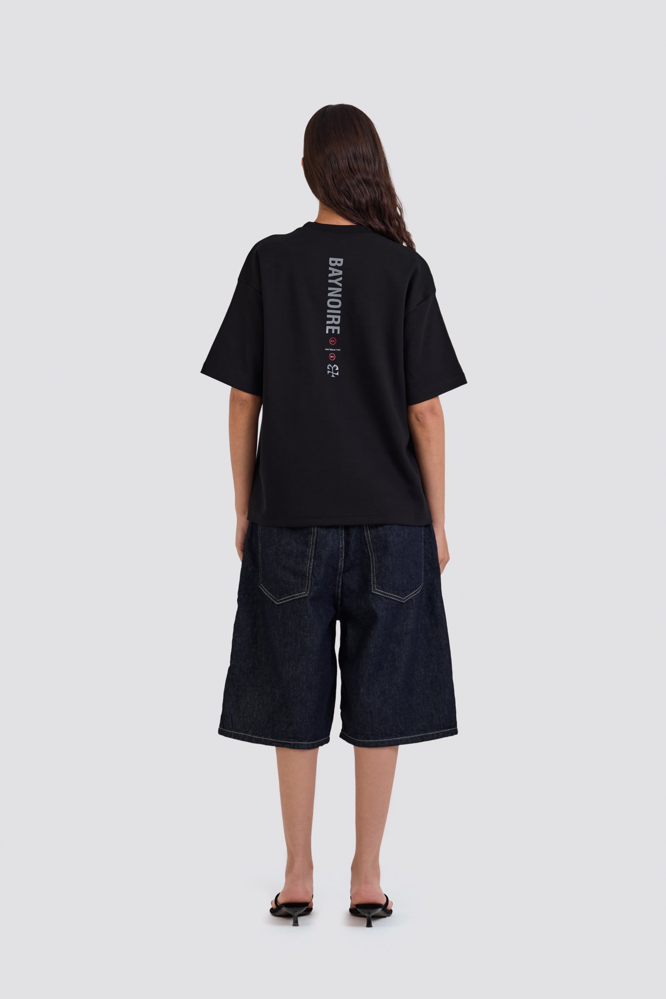 04X Oversized Black Baynoire 01E/04X T-Shirt