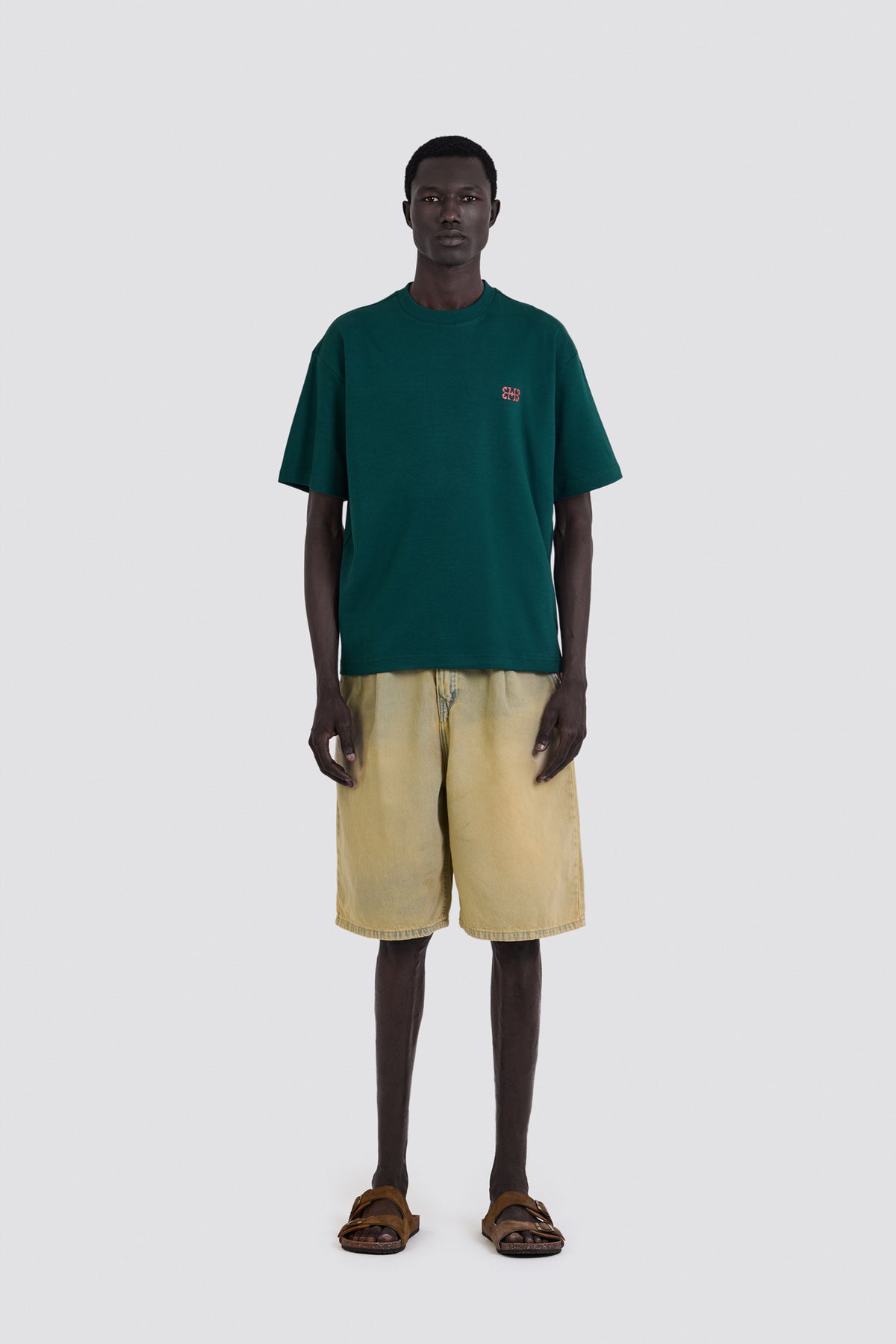 04X Oversized Teal 2X Monogram T-Shirt