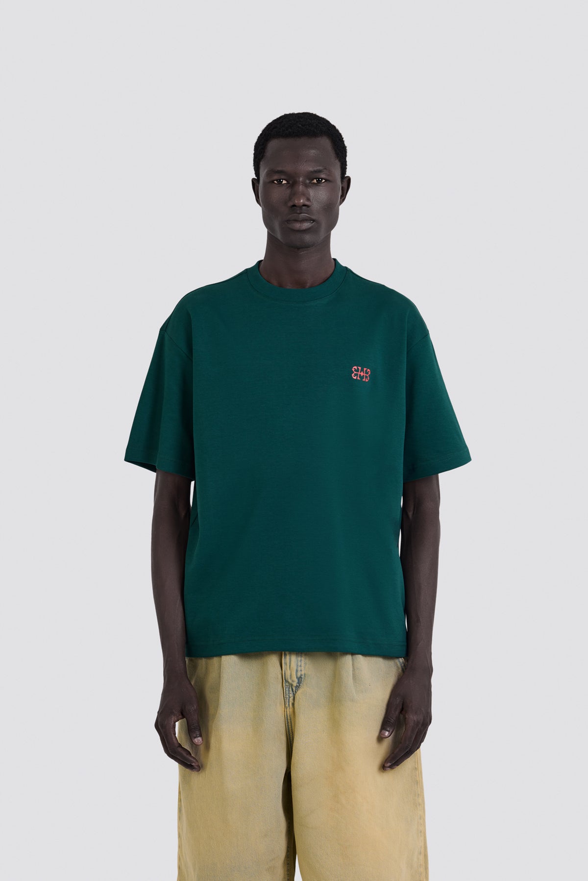04X Oversized Teal 2X Monogram T-Shirt
