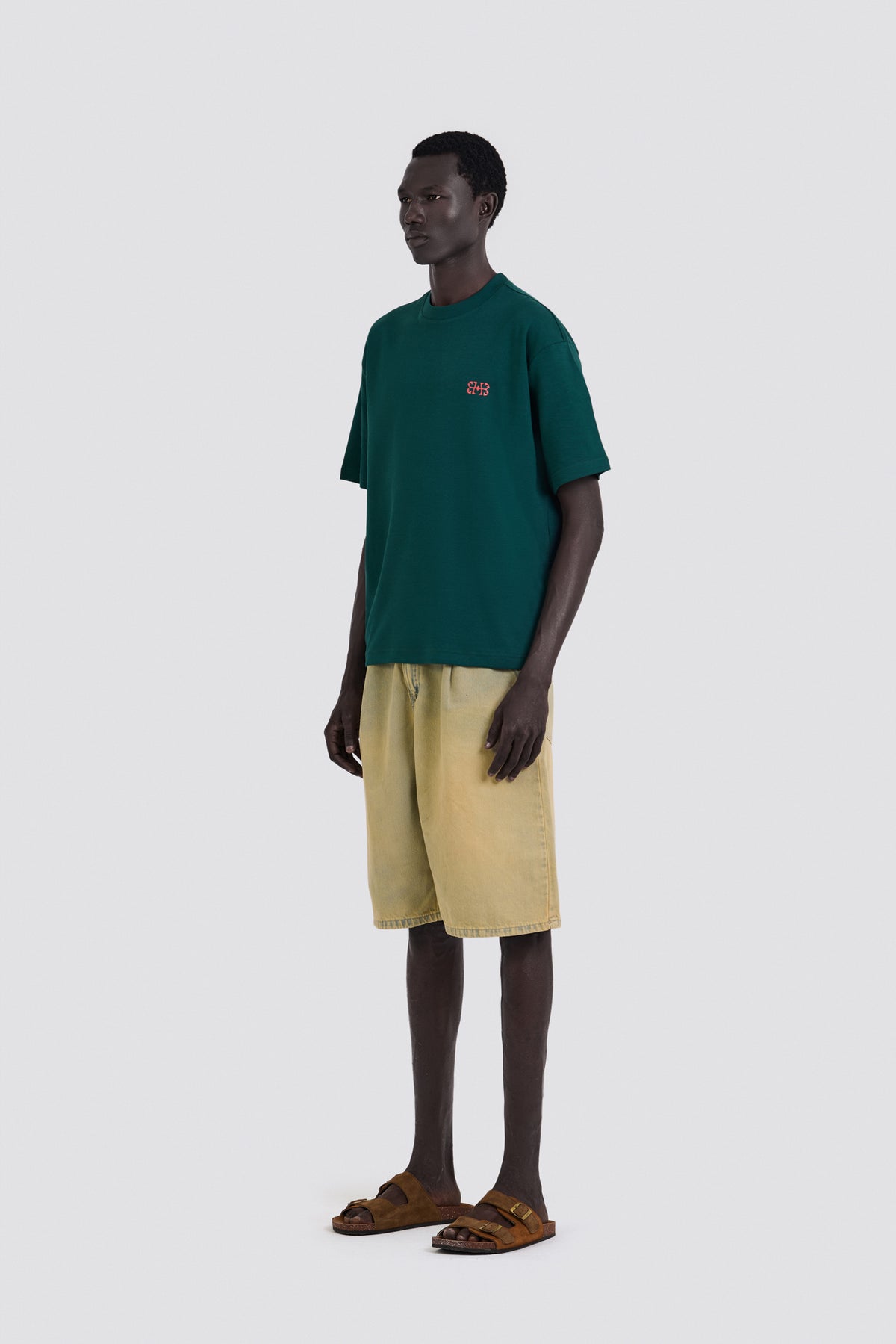 04X Oversized Teal 2X Monogram T-Shirt