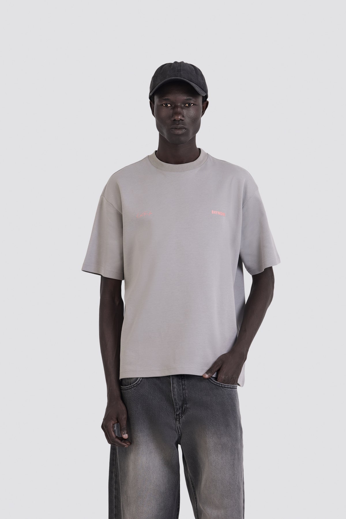 04X Oversized Grey Kept For A Few T-Shirt