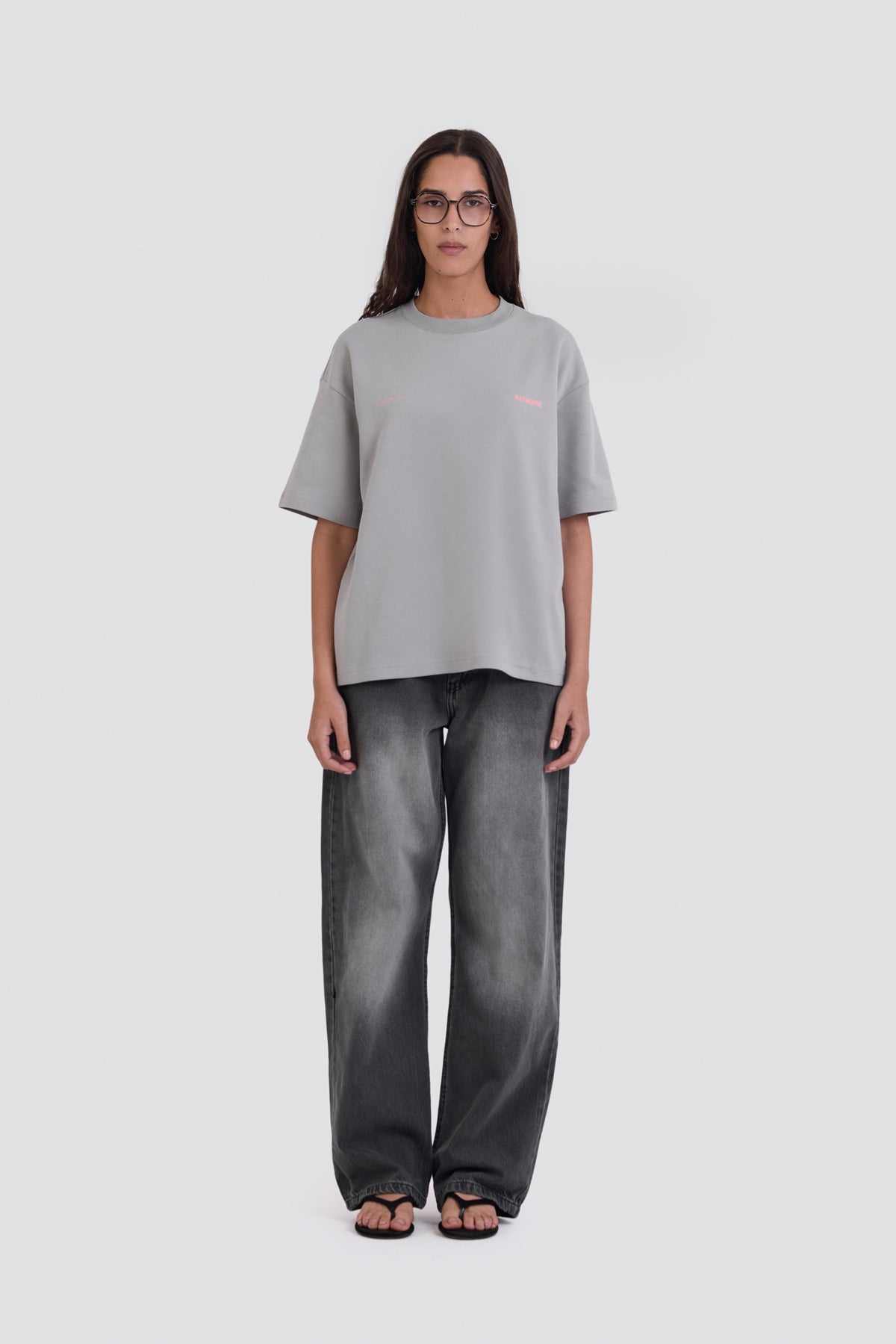 04X Oversized Grey Kept For A Few T-Shirt