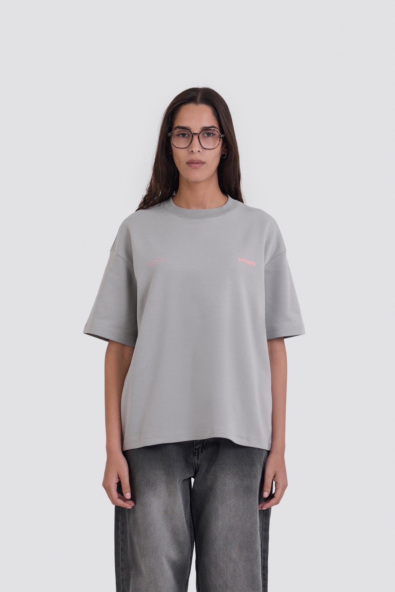 04X Oversized Grey Kept For A Few T-Shirt