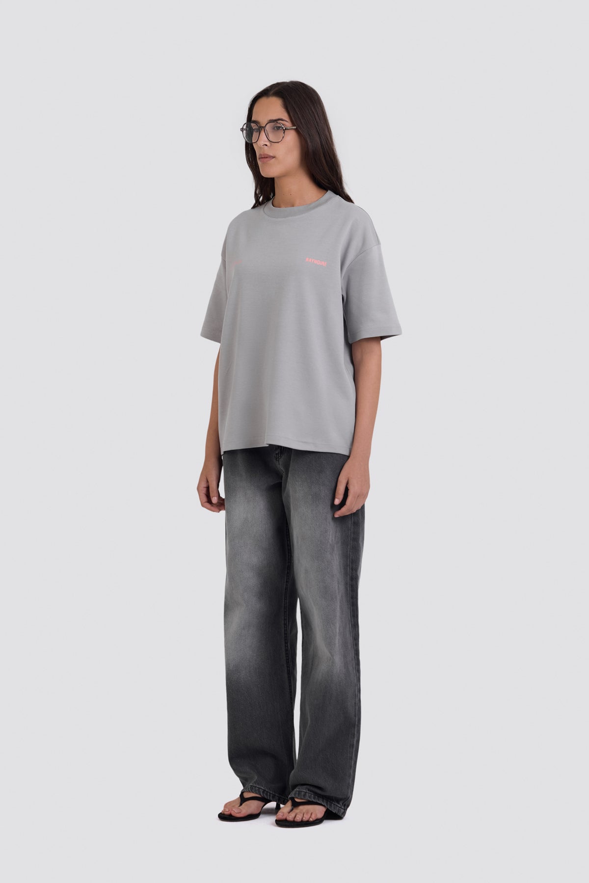 04X Oversized Grey Kept For A Few T-Shirt