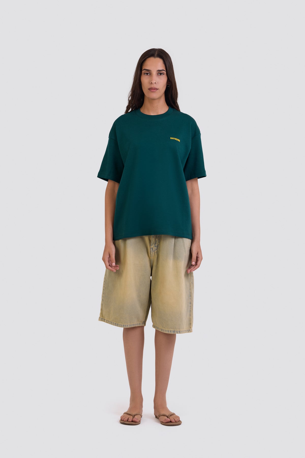 02P Oversized Teal T-shirt