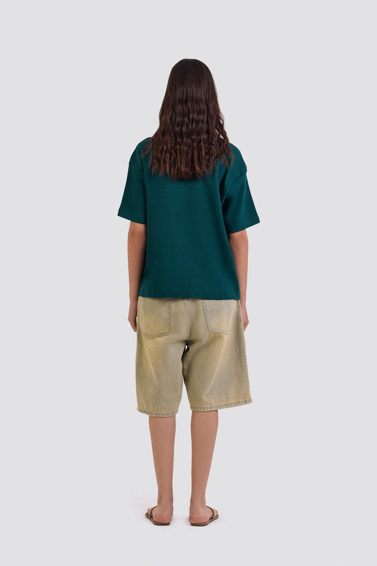 02P Oversized Teal T-shirt
