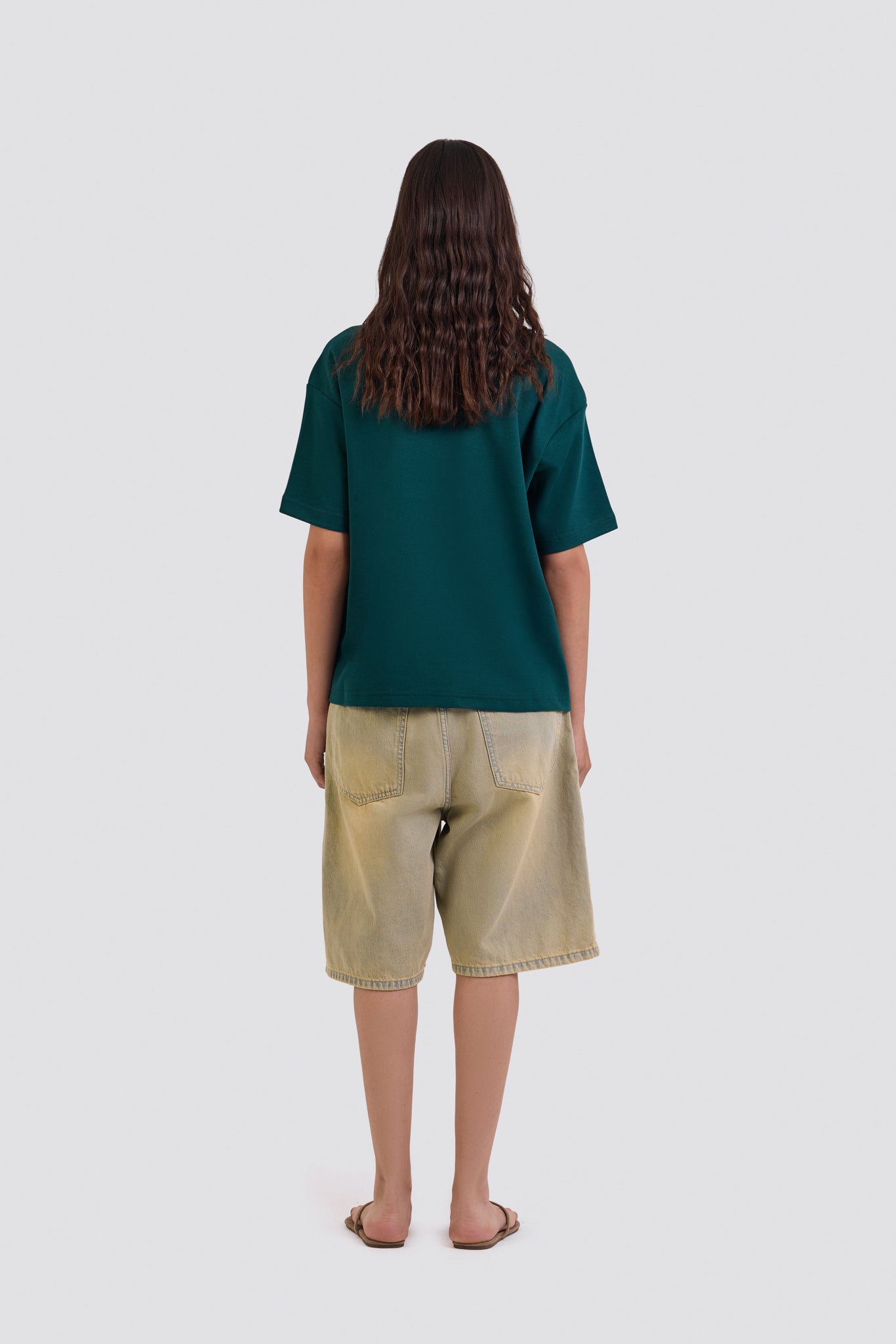 02P Oversized Teal T-shirt