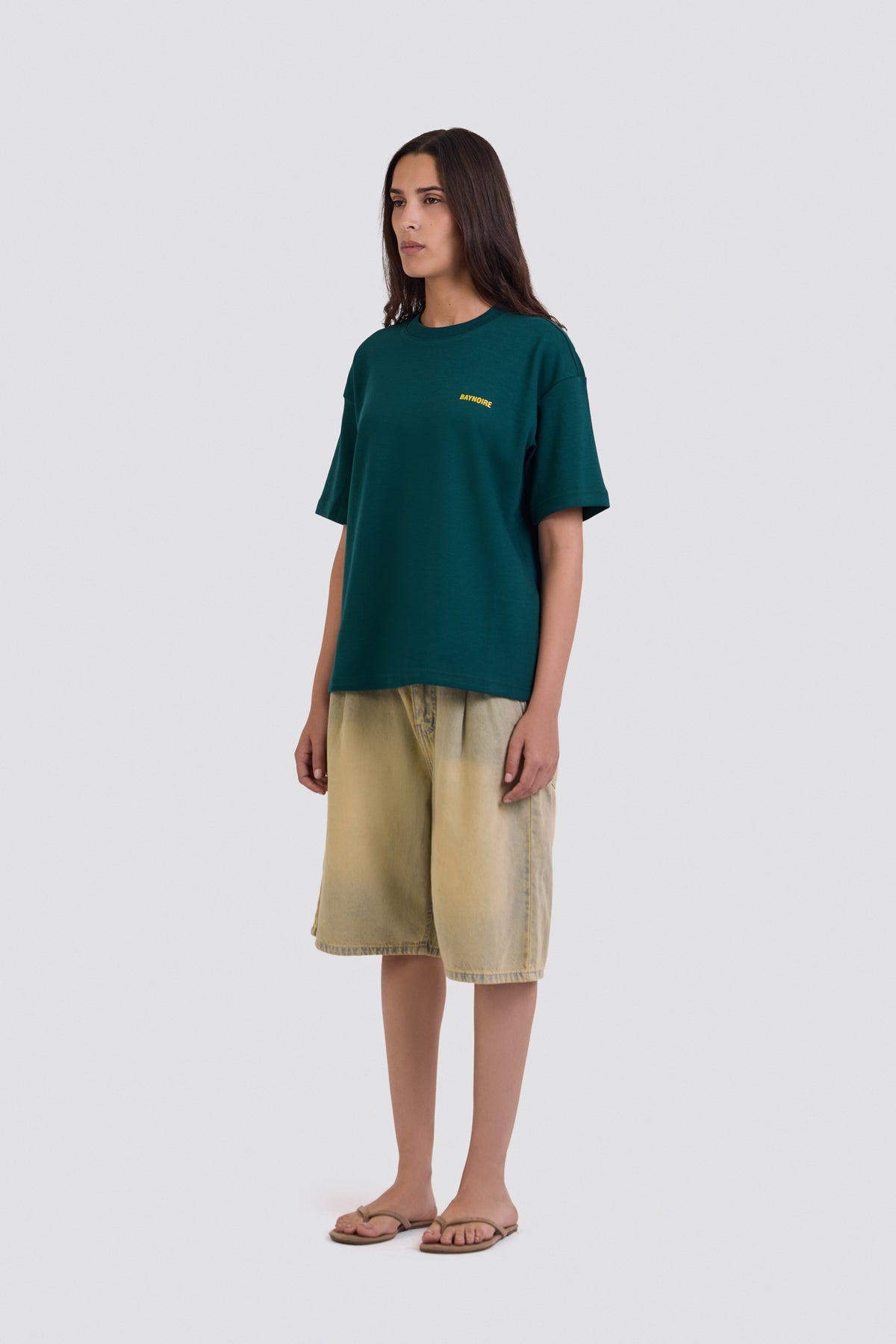 02P Oversized Teal T-shirt
