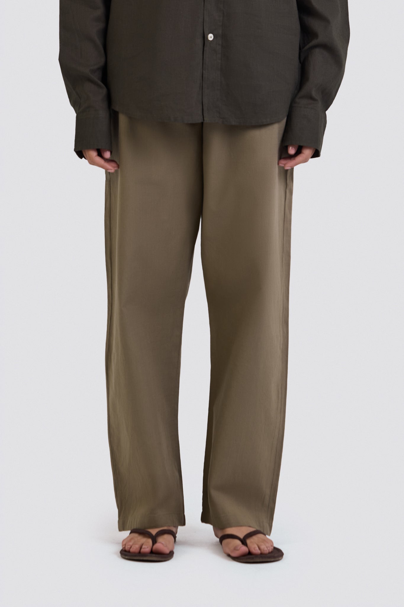 03C Relaxed C-Linen Treron Pants