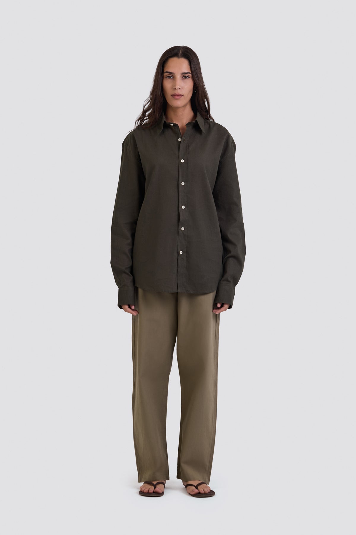 03C Relaxed C-Linen Treron Pants