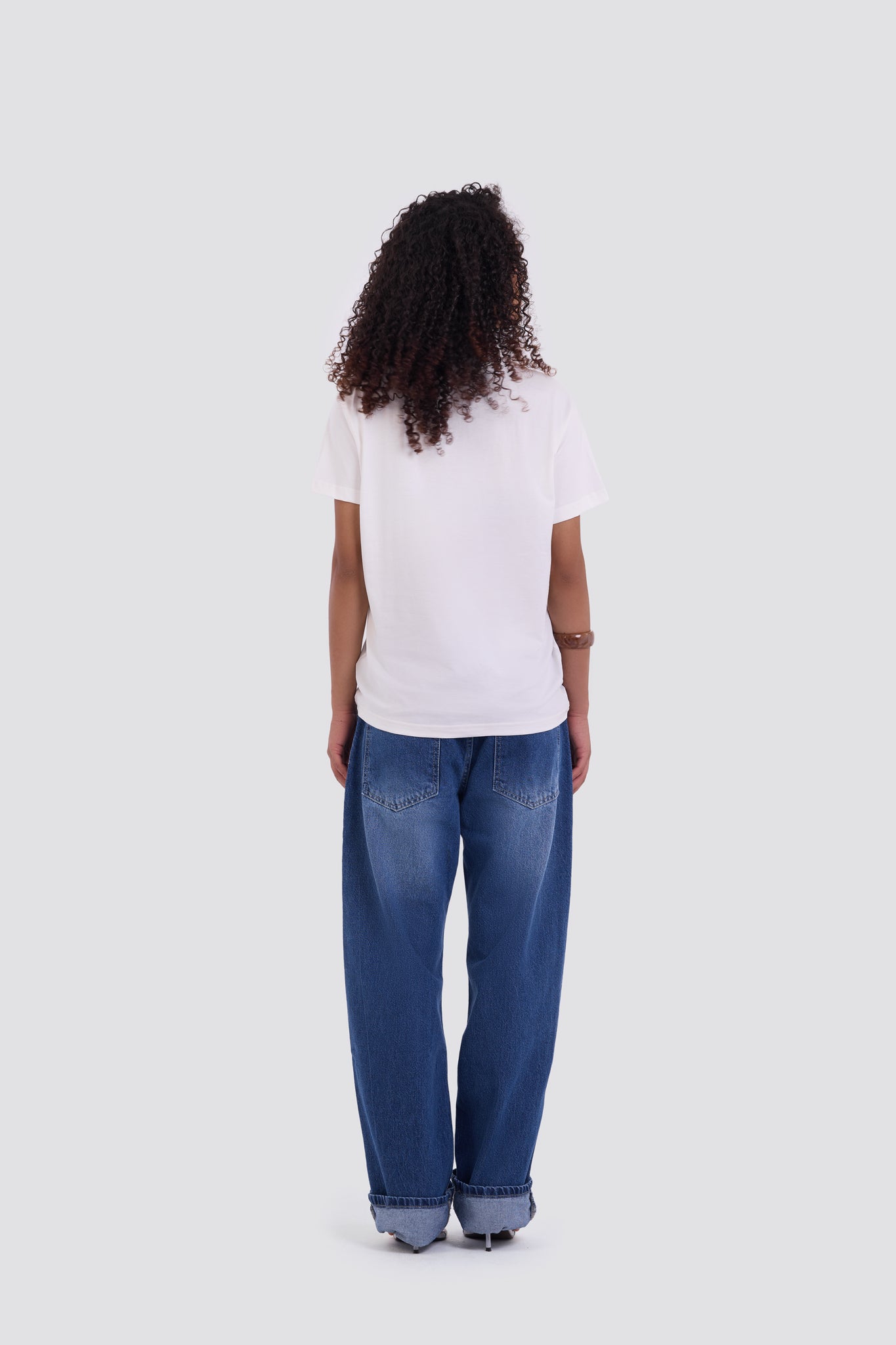 01E Regular White Pack of 3 T-shirt