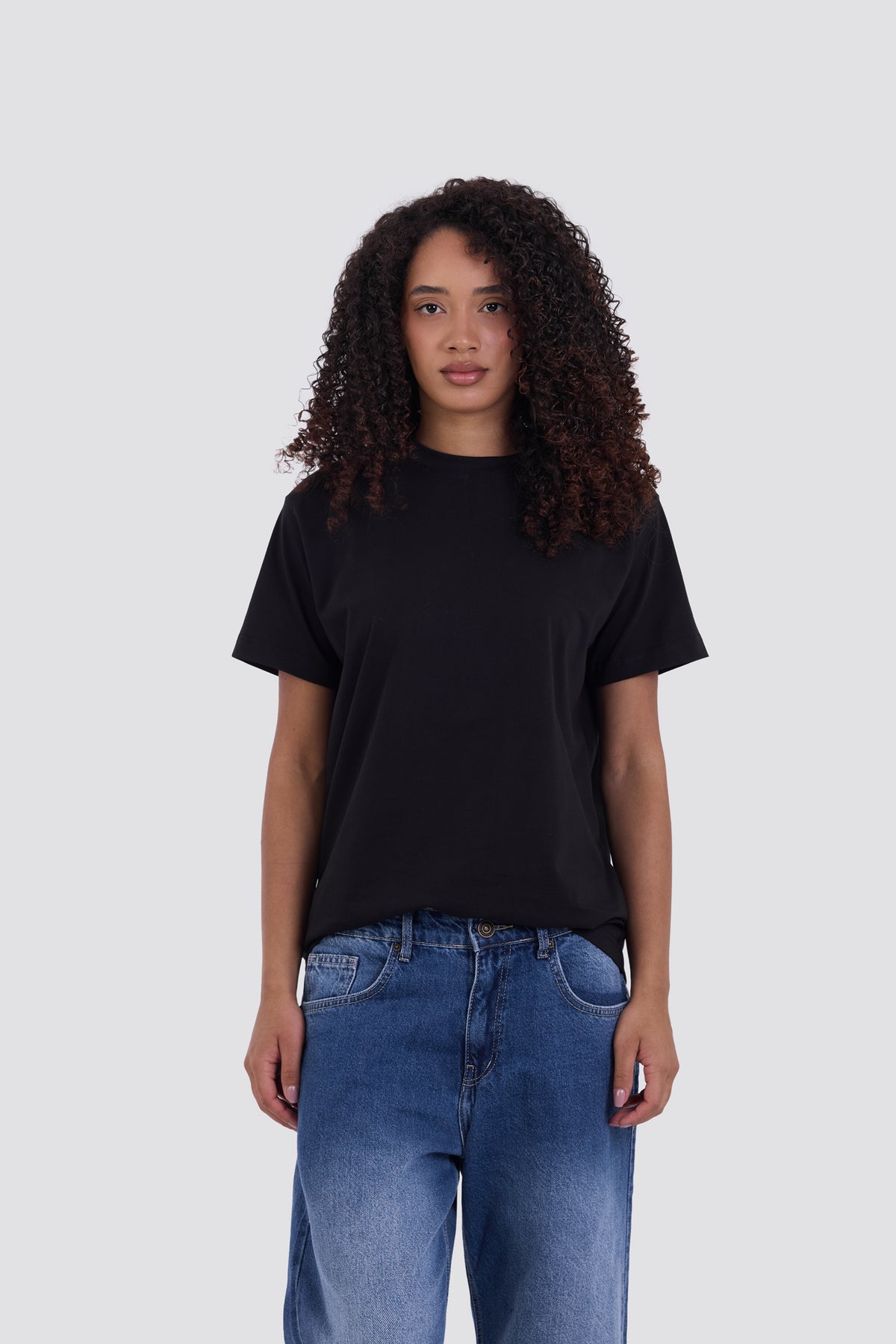 01E Regular Black Pack of 3 T-shirt