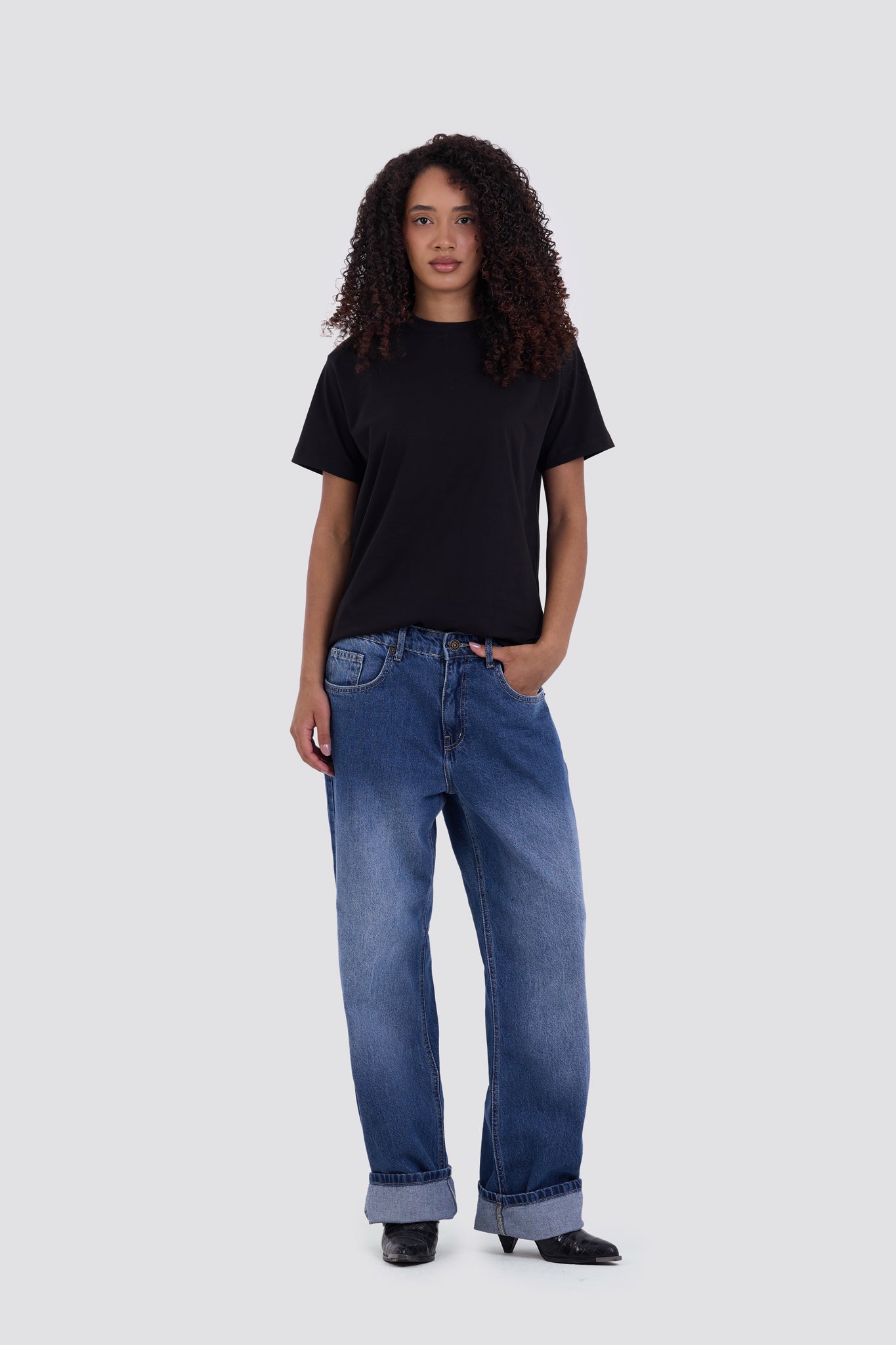 01E Regular Black Pack of 3 T-shirt