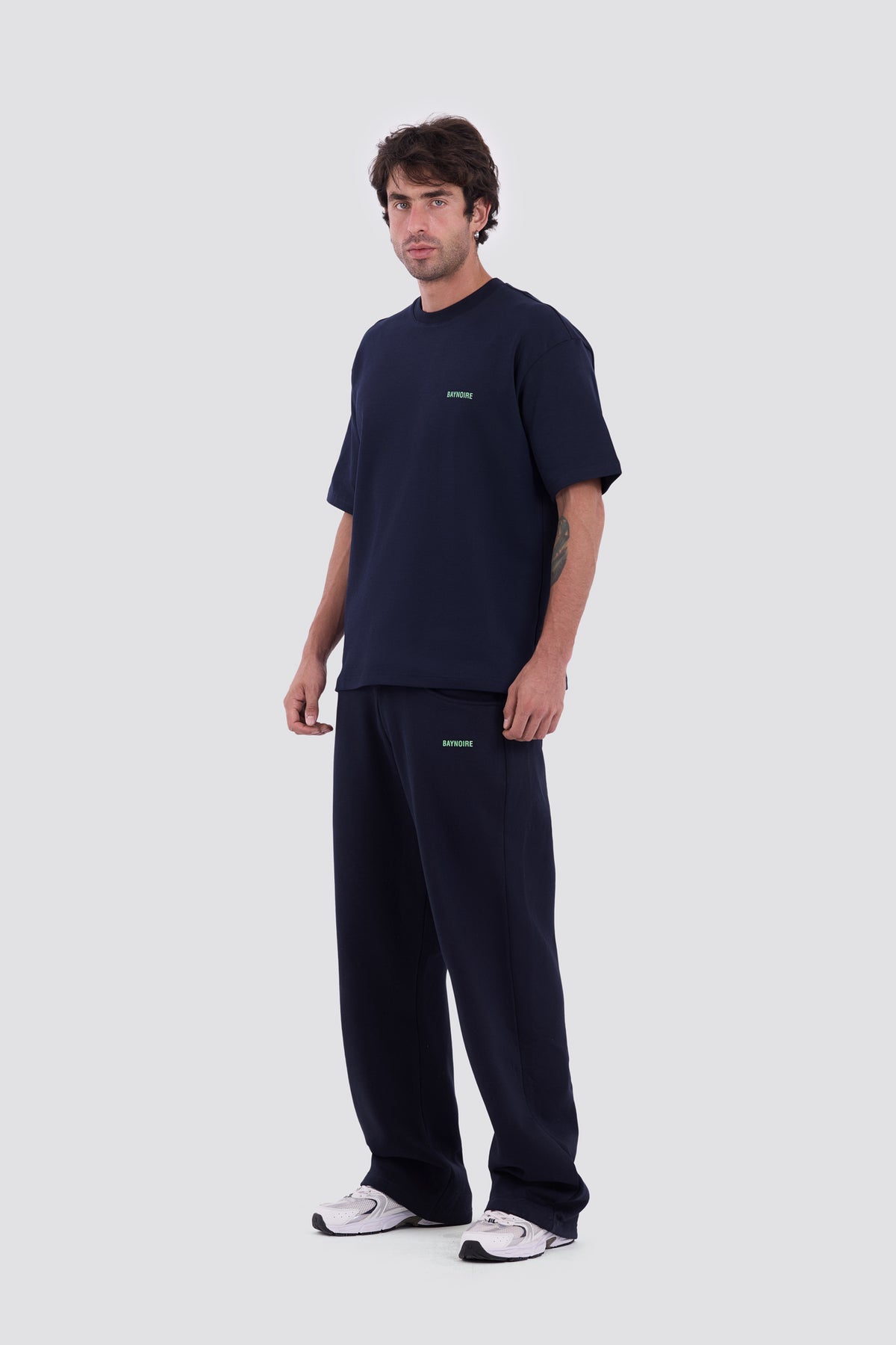 02P Oversized Navy T-shirt
