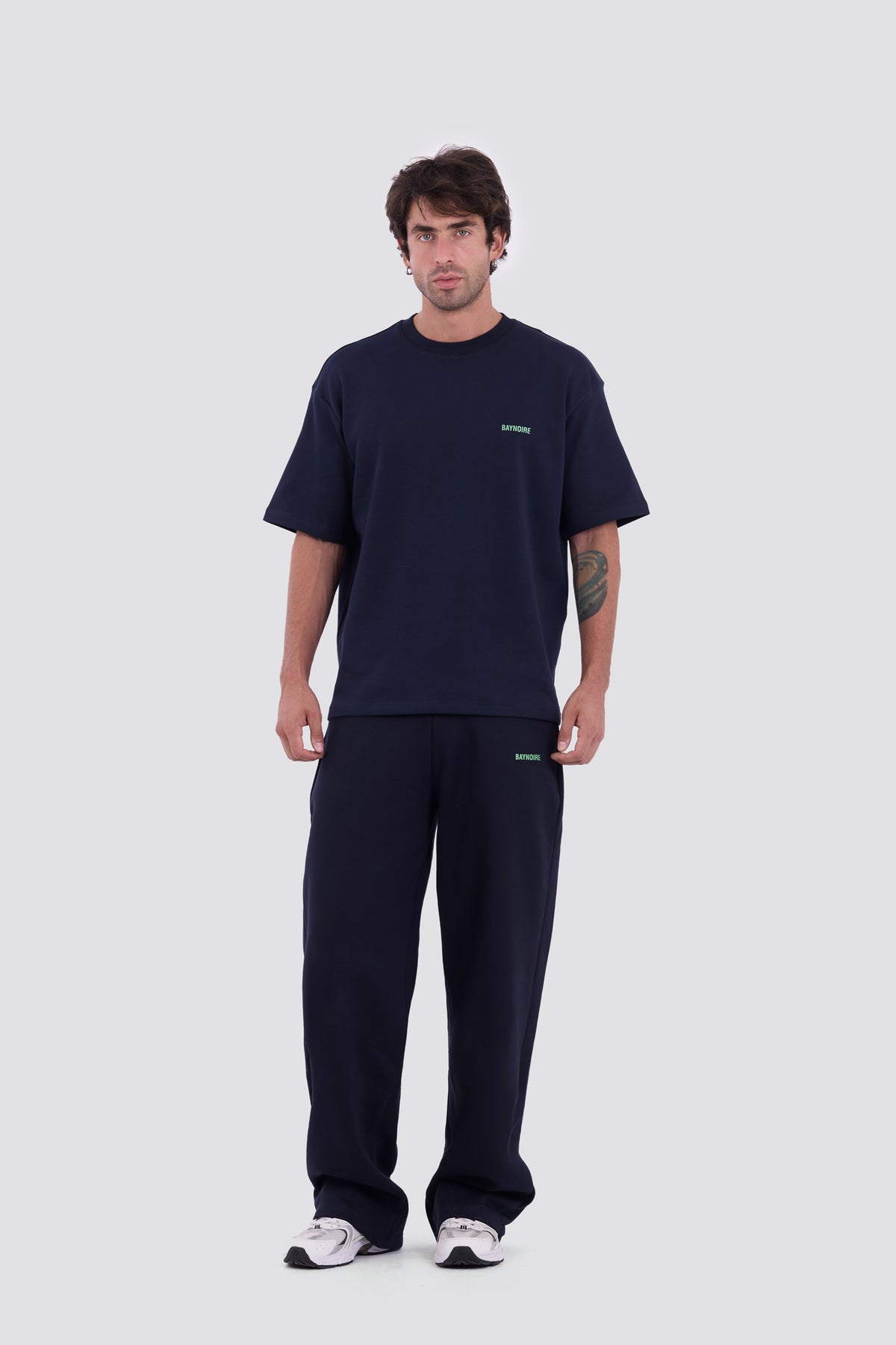 02P Oversized Navy T-shirt