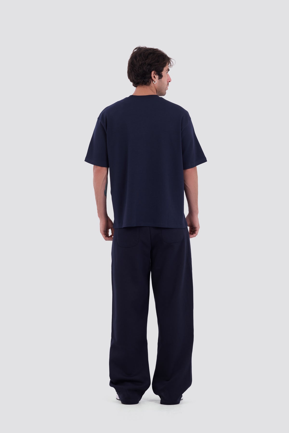 02P Oversized Navy T-shirt