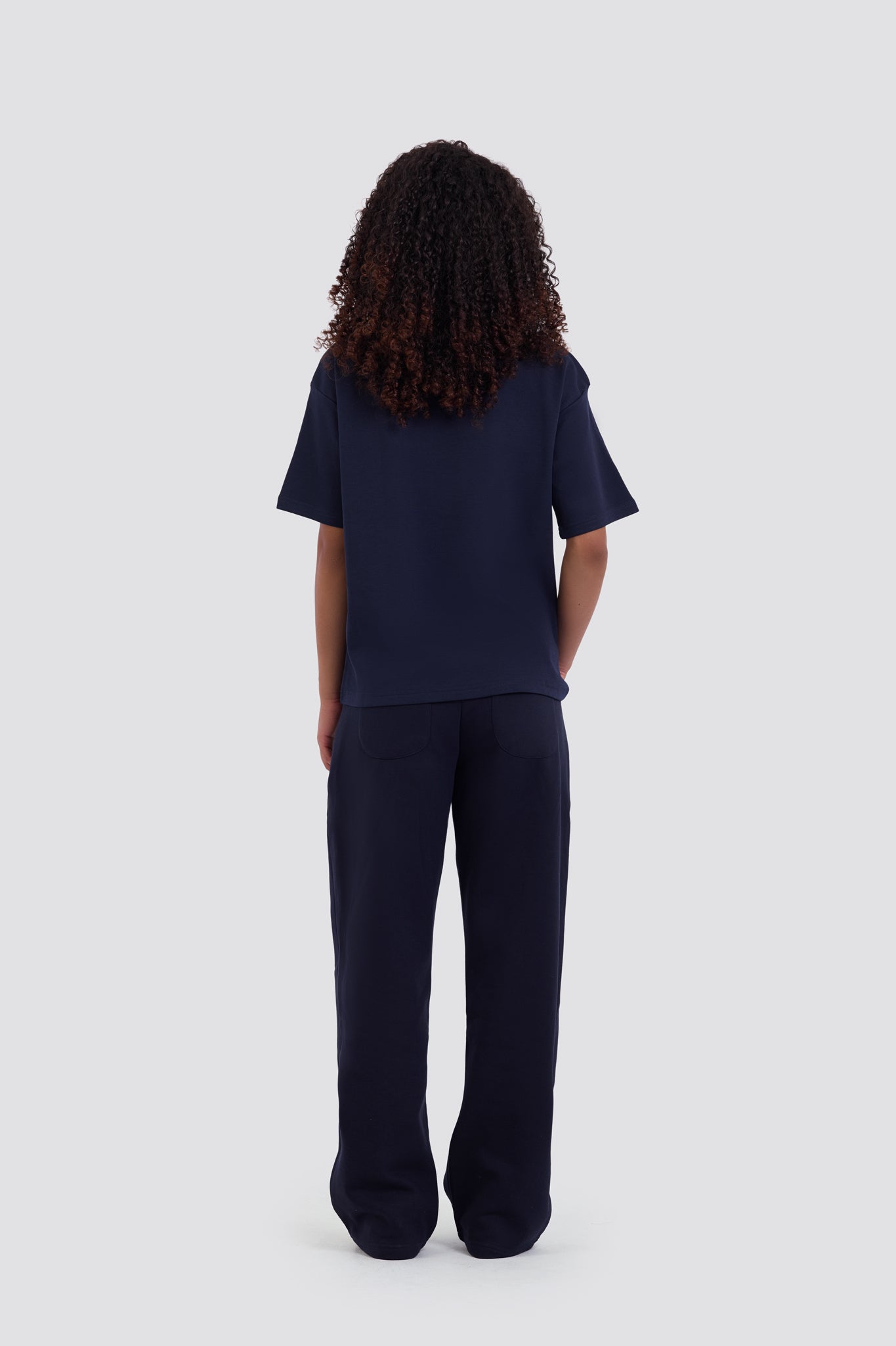 02P Oversized Navy T-shirt