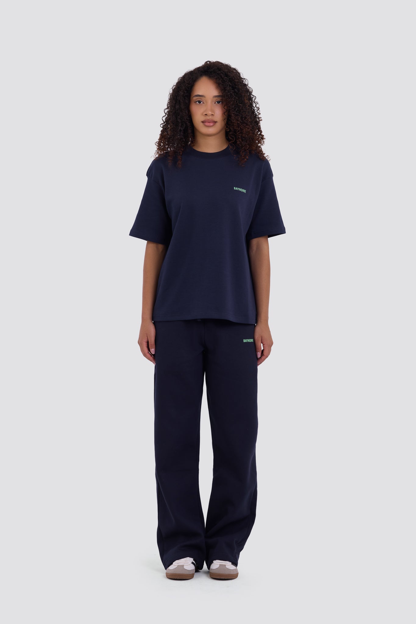 02P Oversized Navy T-shirt