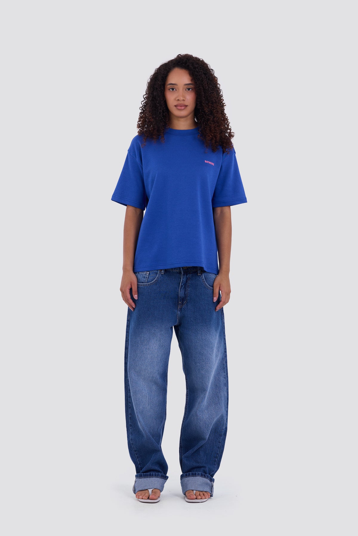 02P Oversized Royal Blue T-shirt
