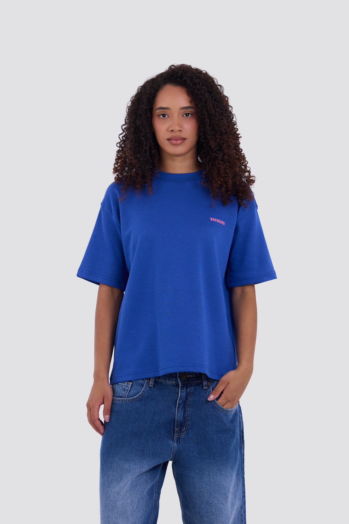 02P Oversized Royal Blue T-shirt