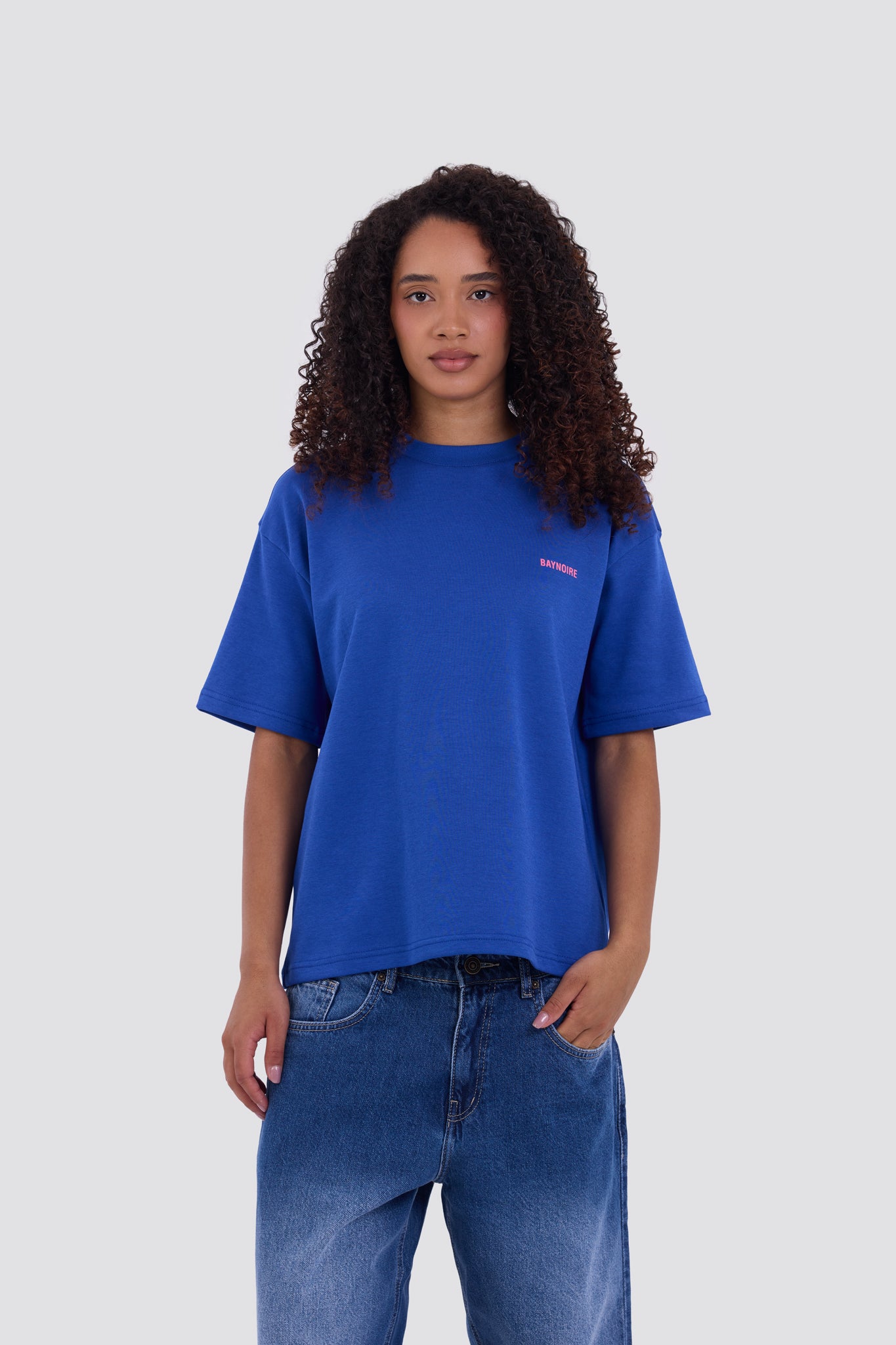 02P Oversized Royal Blue T-shirt